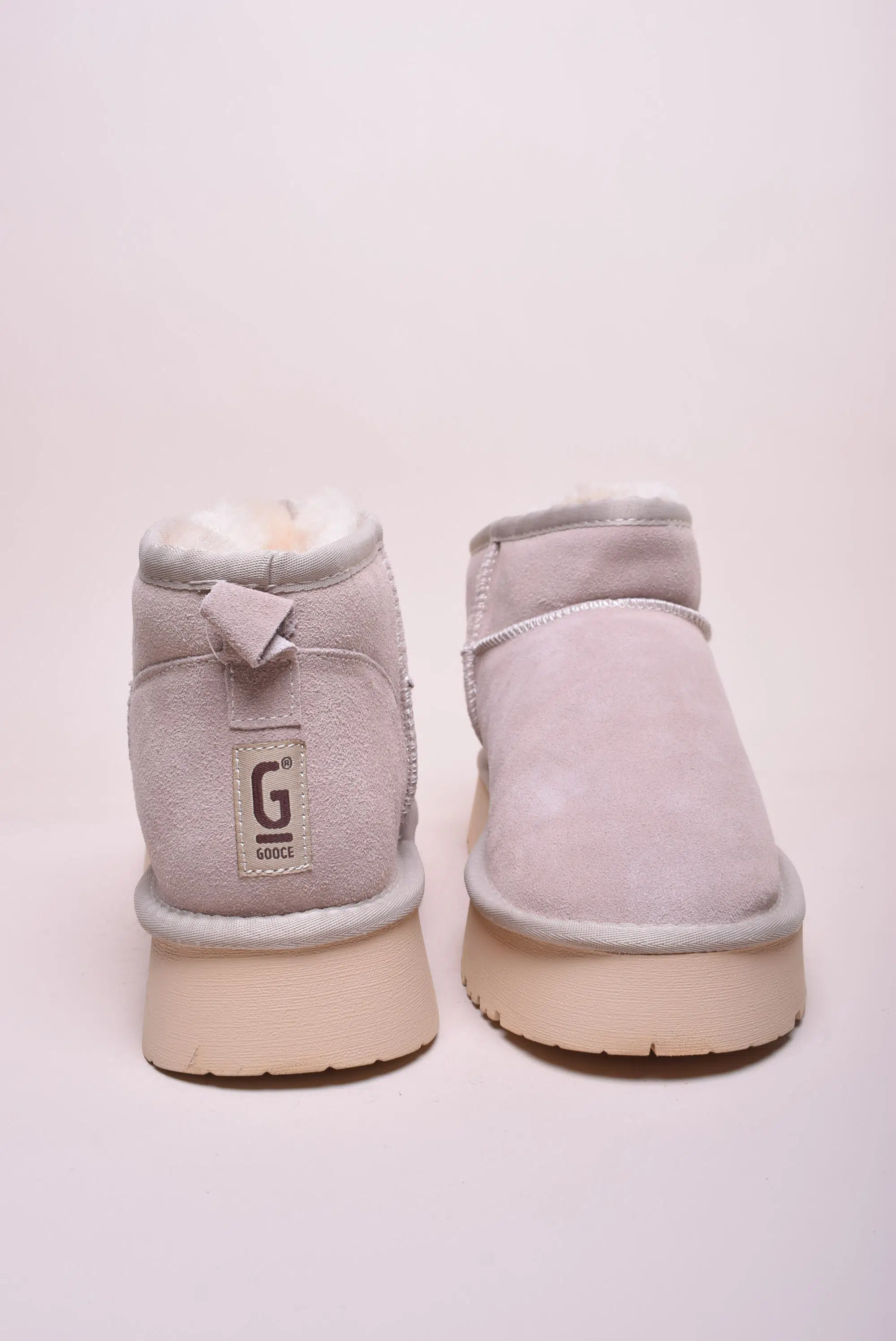 Cizme scurte dama imblanite, cu platforma [3]