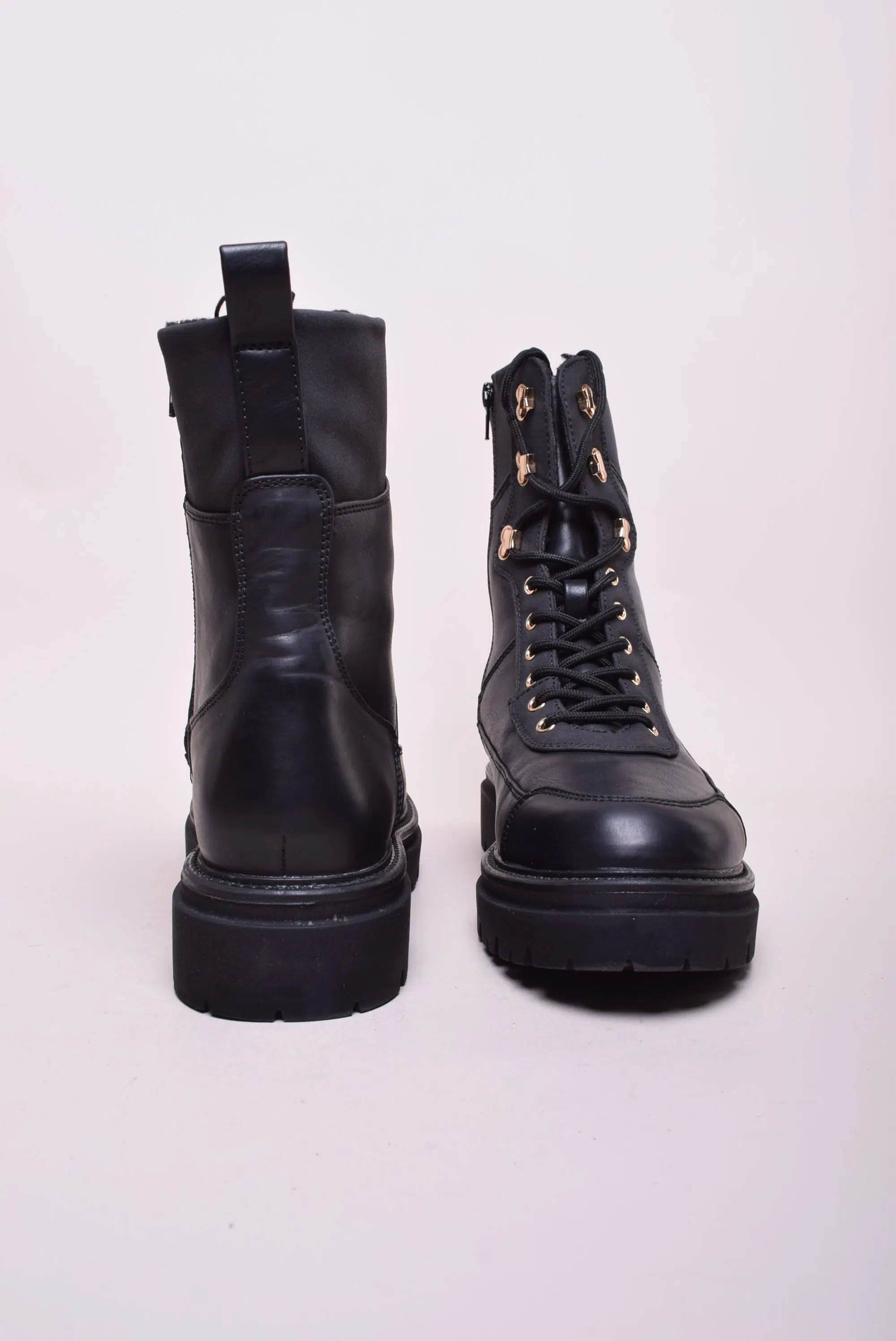 Ghete dama cu platforma, captusite [3]