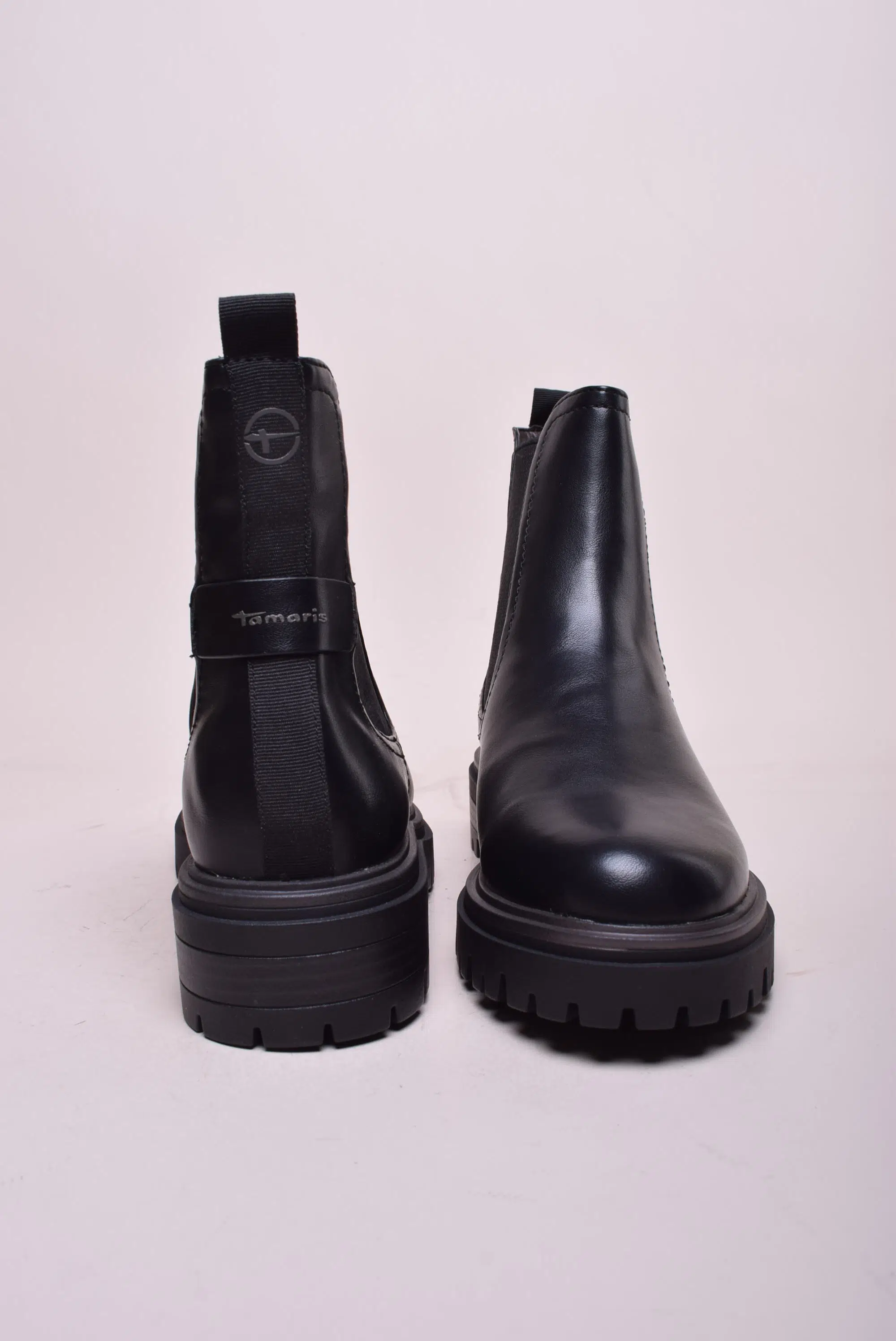 Ghete dama cu platforma, captusite [3]