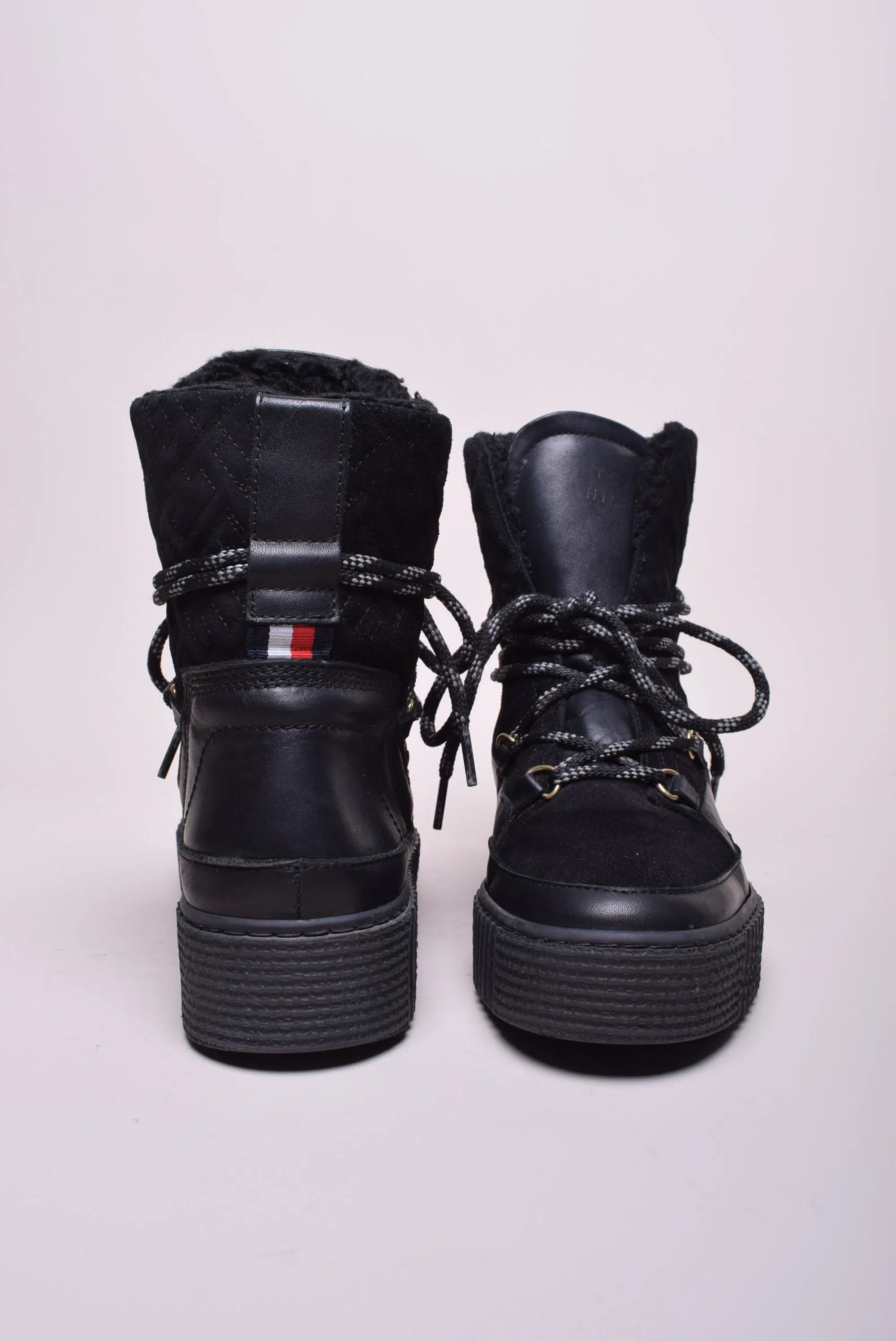 Ghete dama cu platforma, captusite [3]