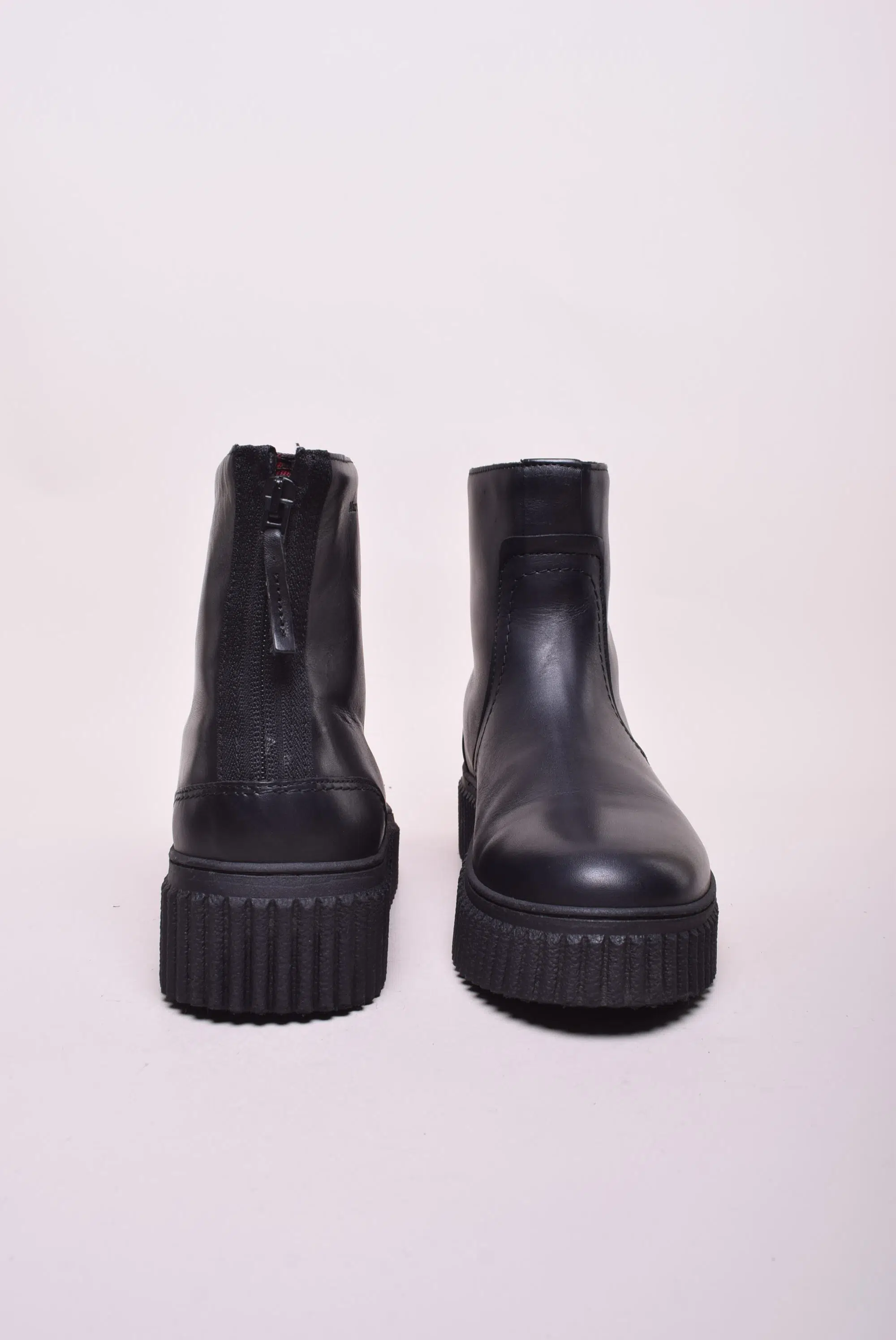 Ghete dama cu platforma, captusite [3]