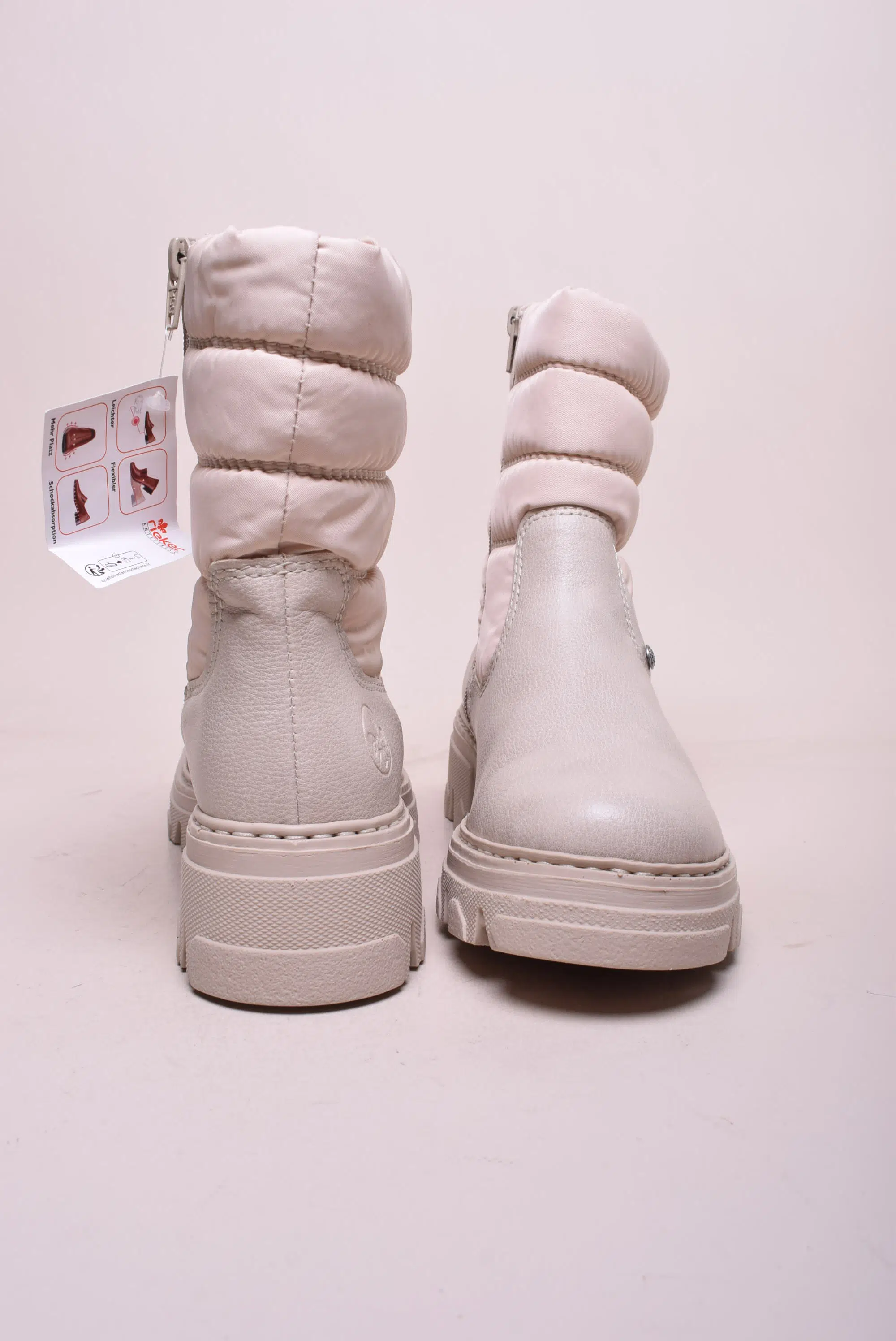 Ghete imblanite dama cu platforma [3]