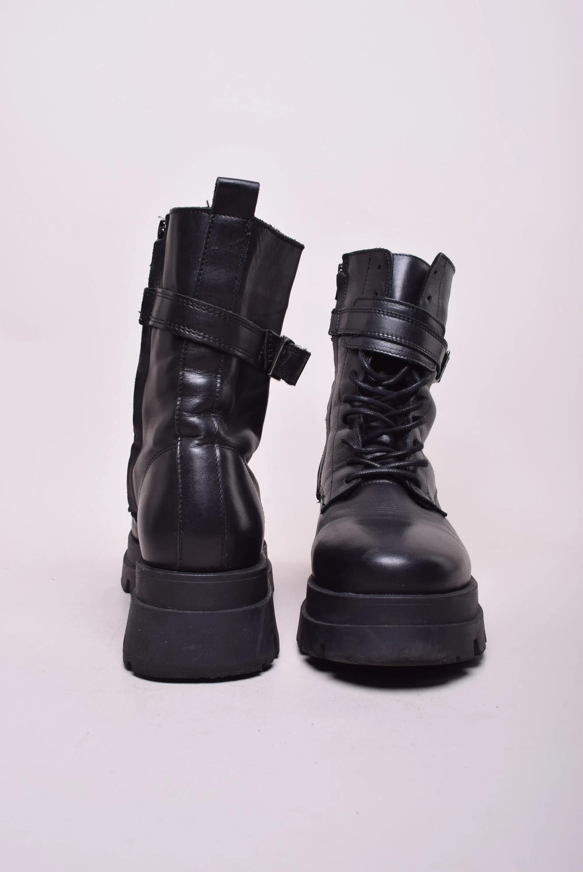 Ghete imblanite dama cu platforma [3]