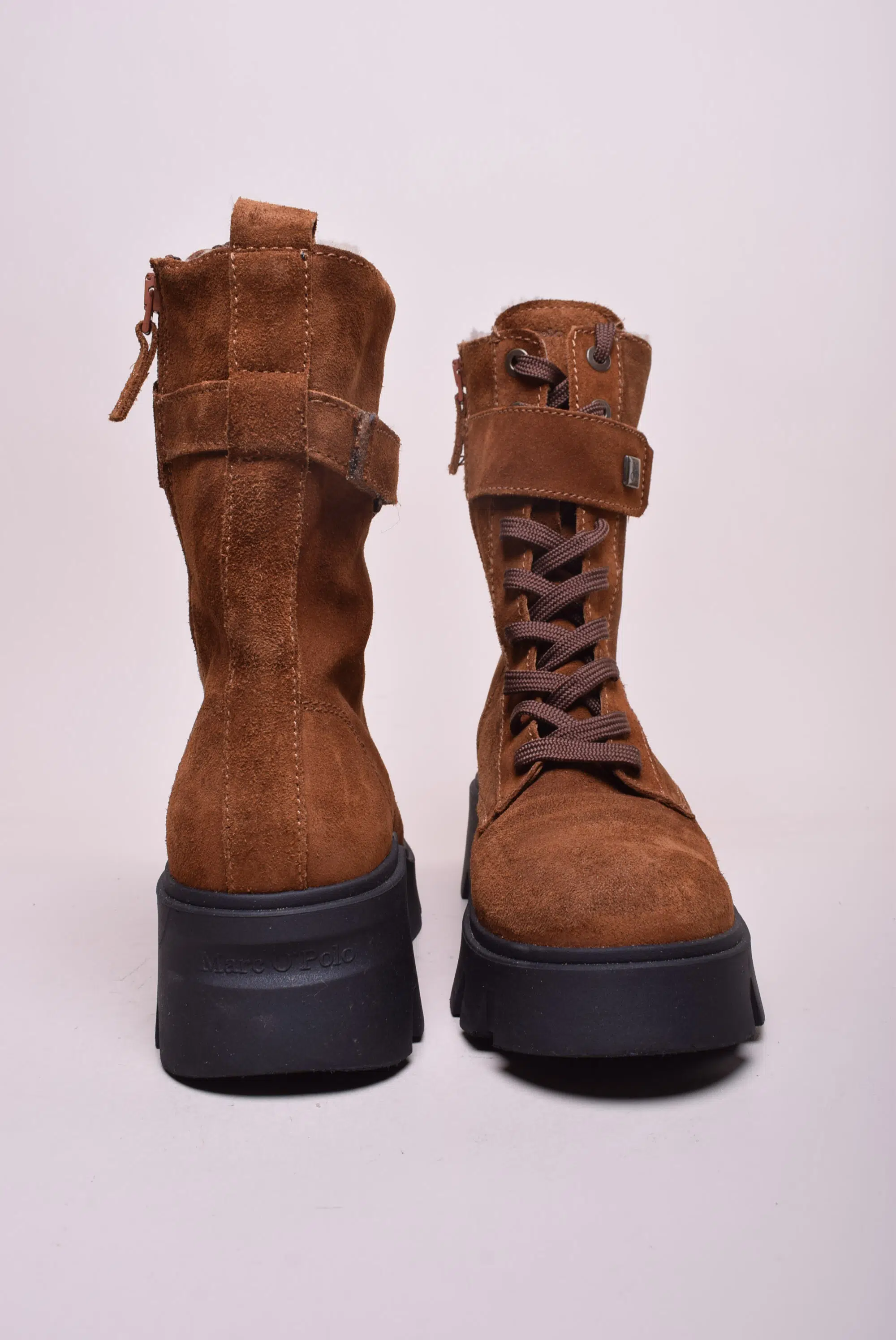 Ghete imblanite dama cu platforma Liliam [3]