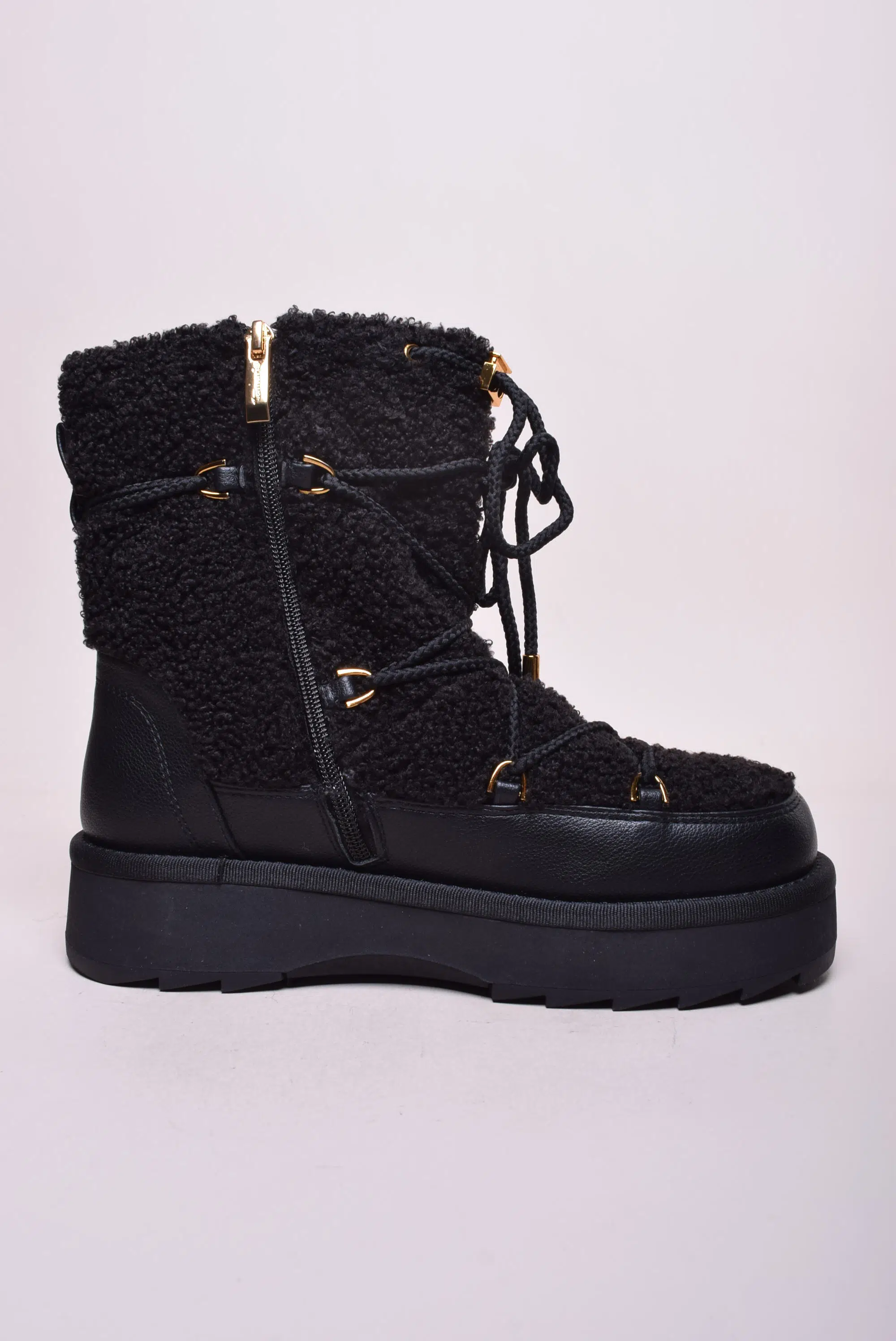 Ghete imblanite dama impermeabile, cu platforma [4]