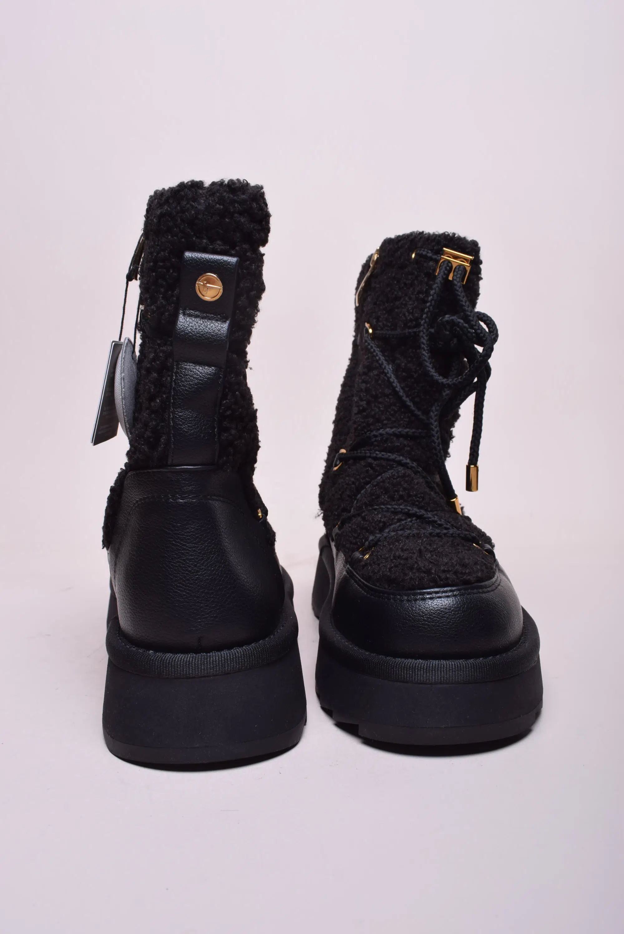 Ghete imblanite dama impermeabile, cu platforma [3]