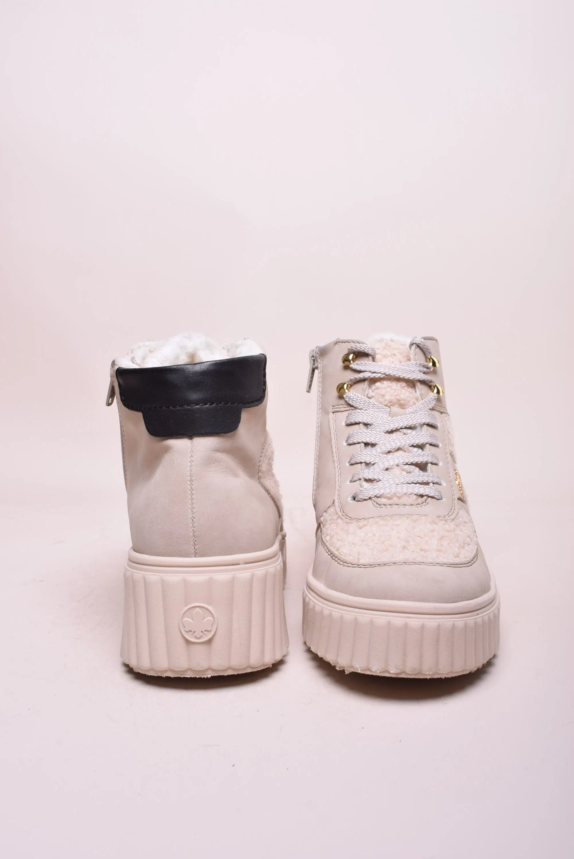 Ghete imblanite dama sport, cu platforma [3]