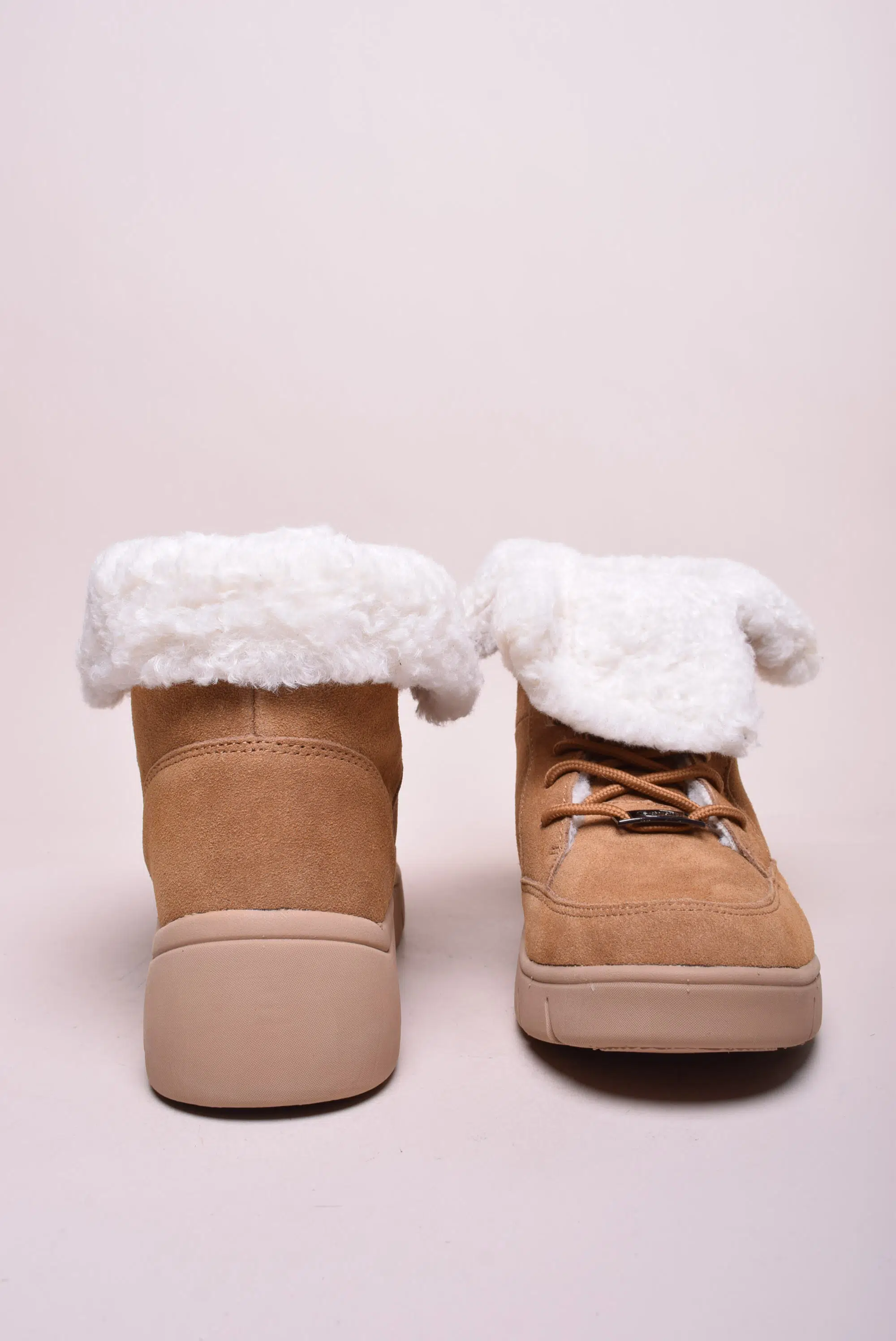 Ghete imblanite dama Stelvio, cu platforma [3]