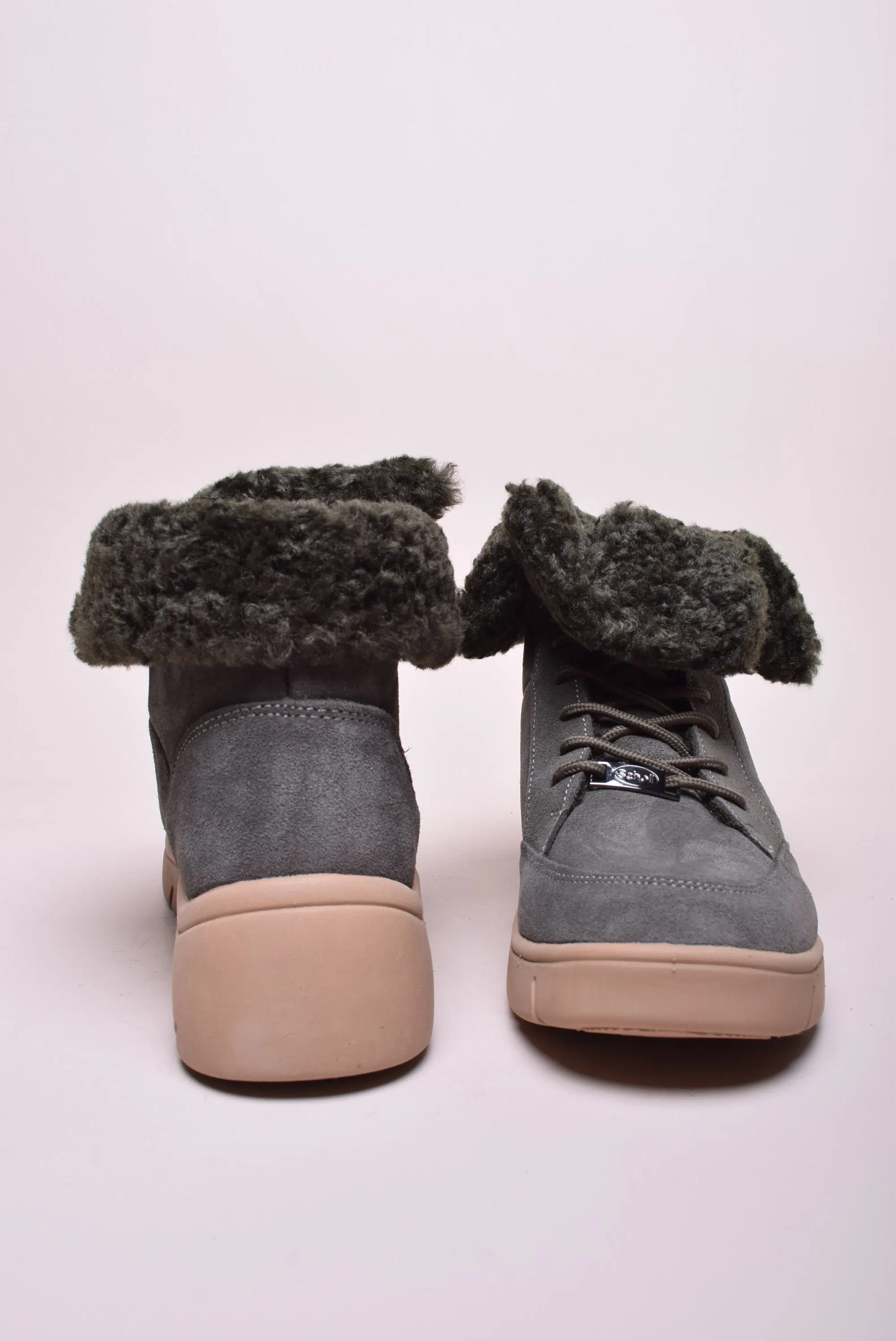 Ghete imblanite dama Stelvio, cu platforma [3]