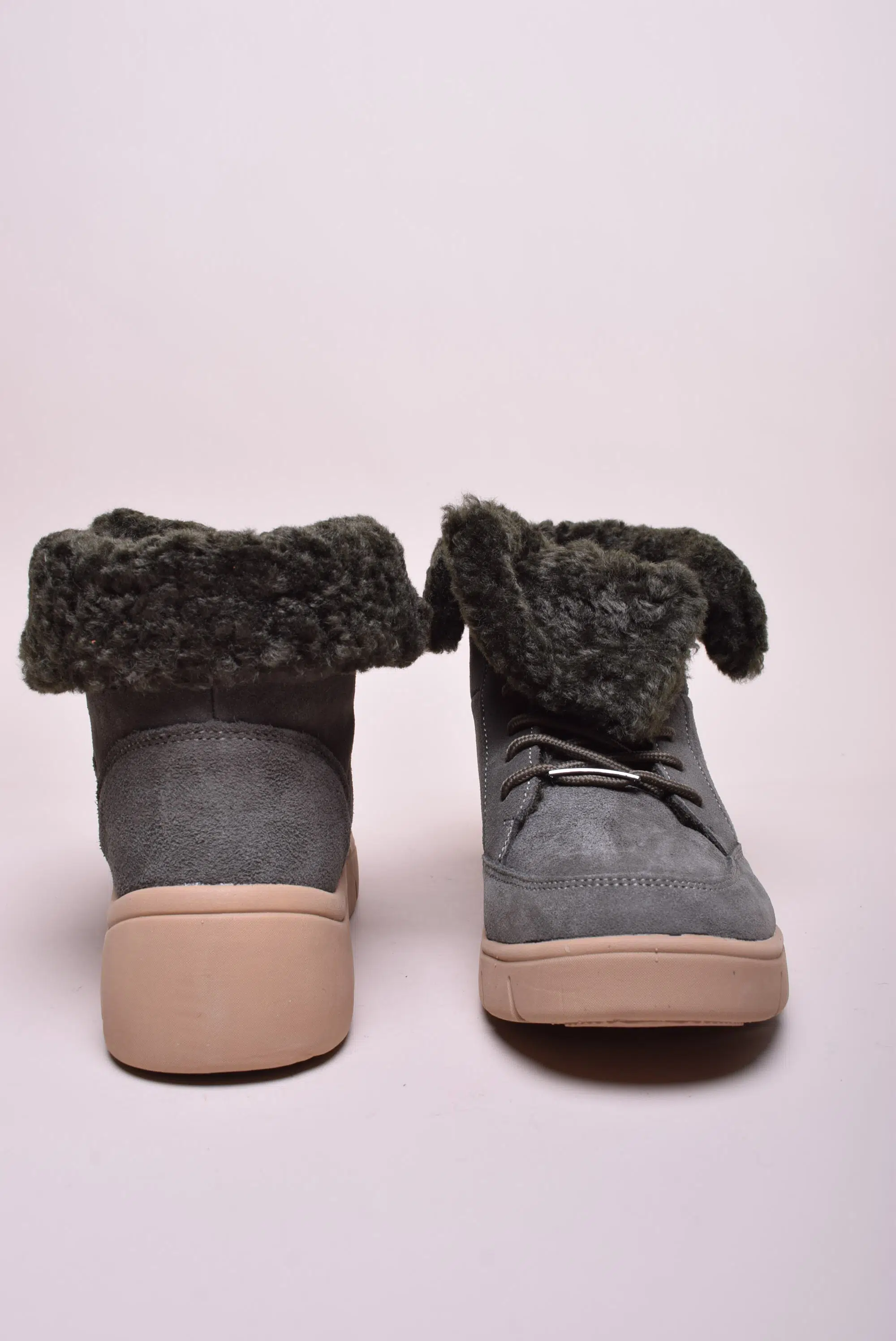 Ghete imblanite dama Stelvio, cu platforma [3]