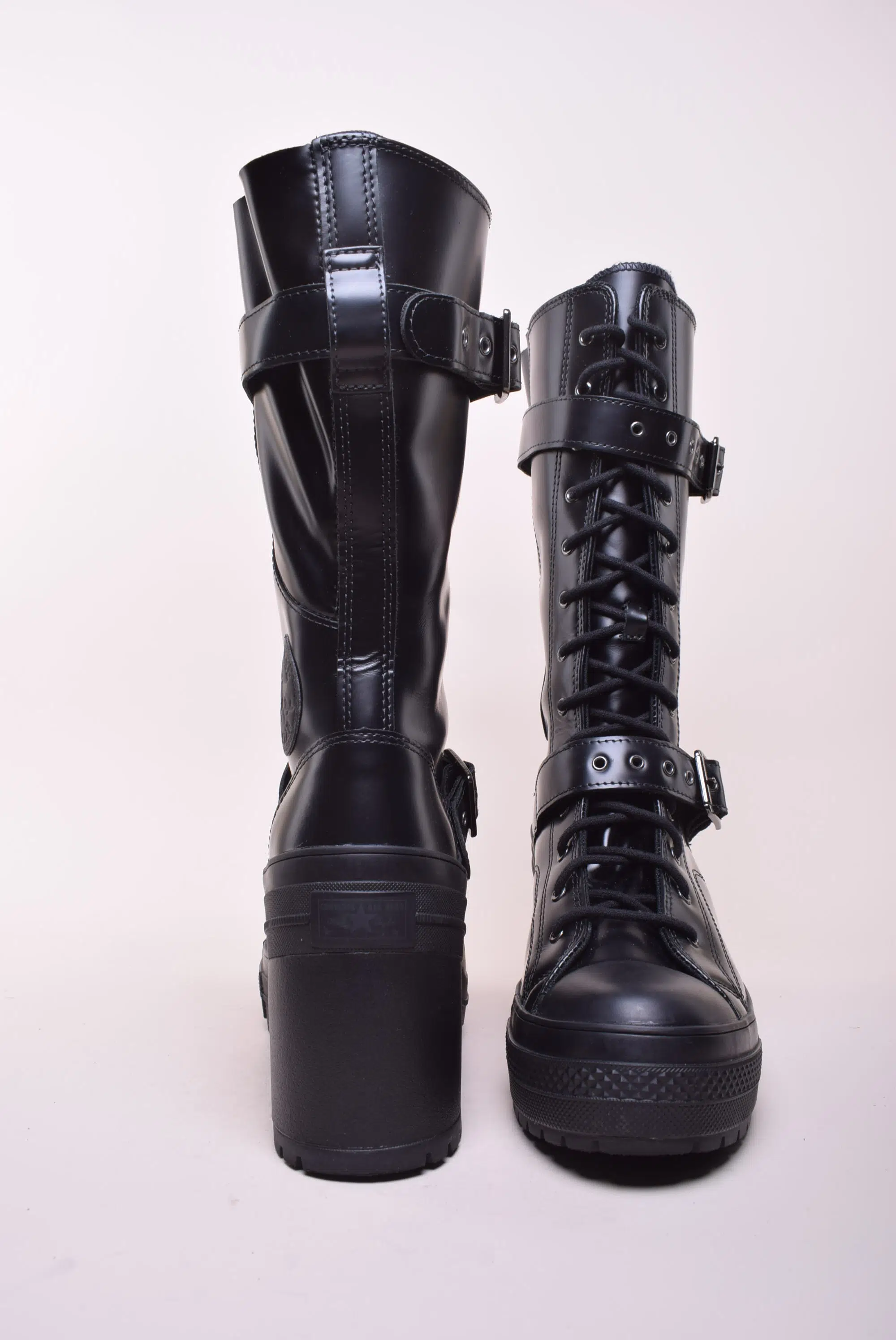 Ghete inalte dama All Star, cu platforma [3]