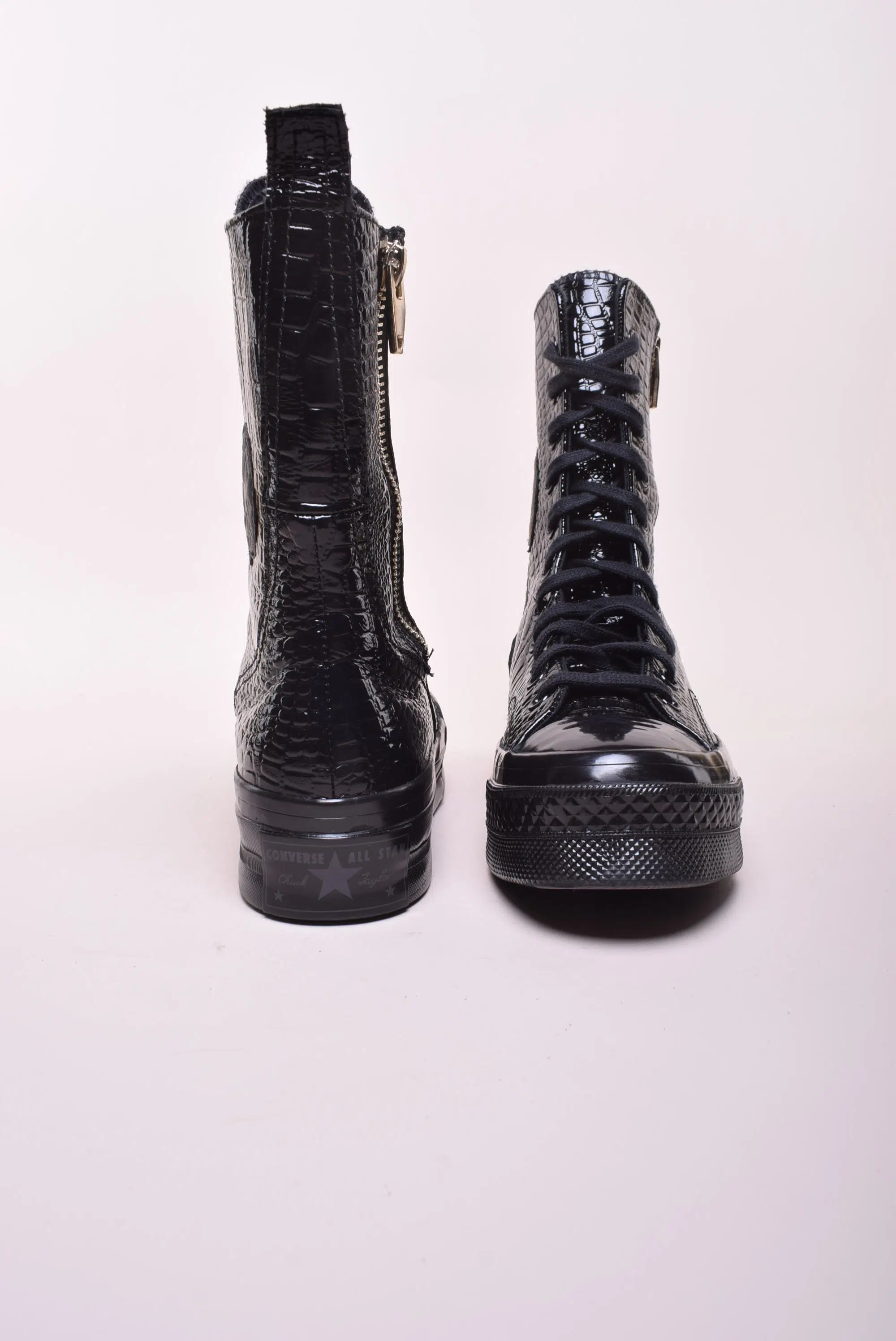 Ghete inalte dama All Star, cu platforma [3]