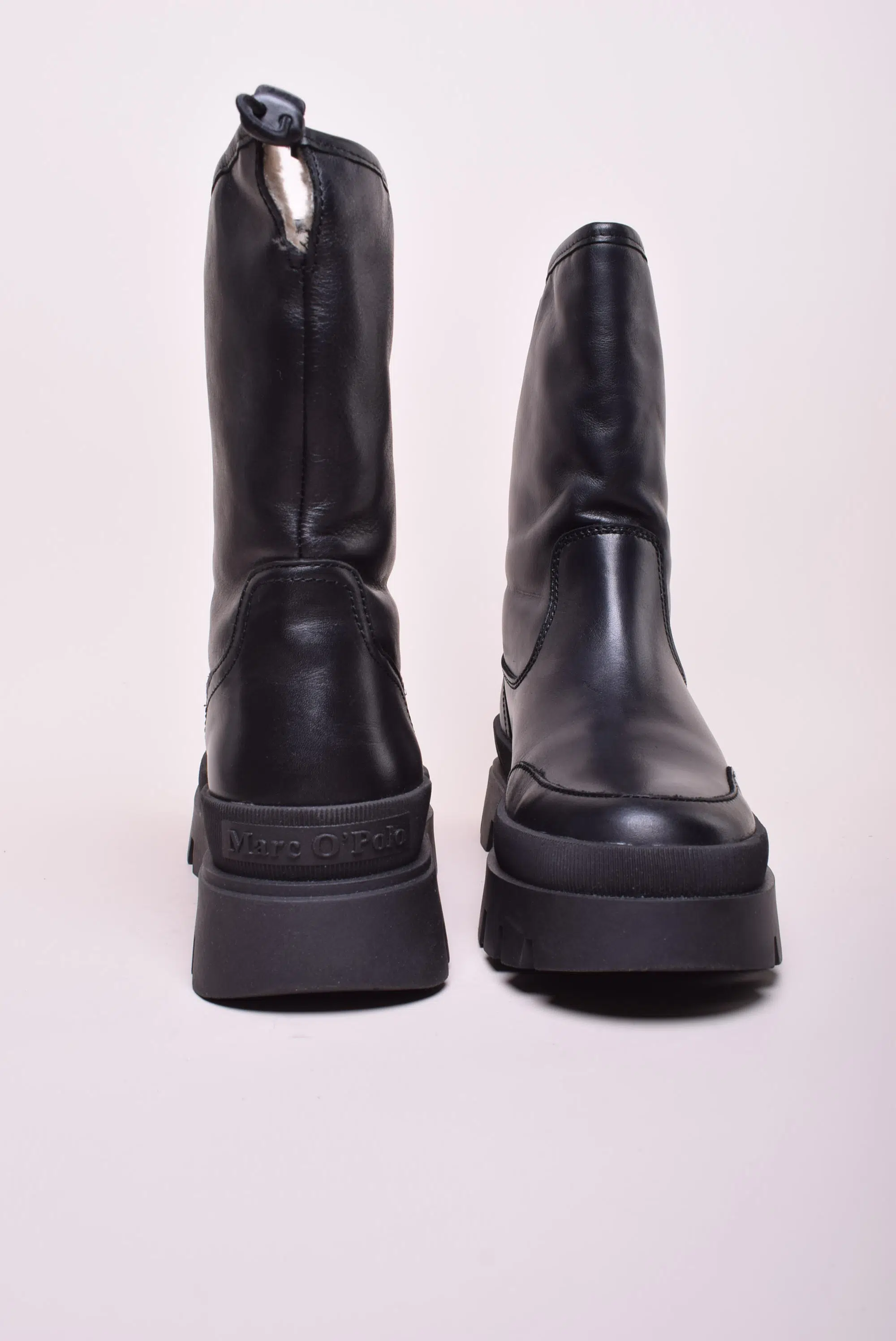 Ghete inalte dama cu platforma, imblanite [3]