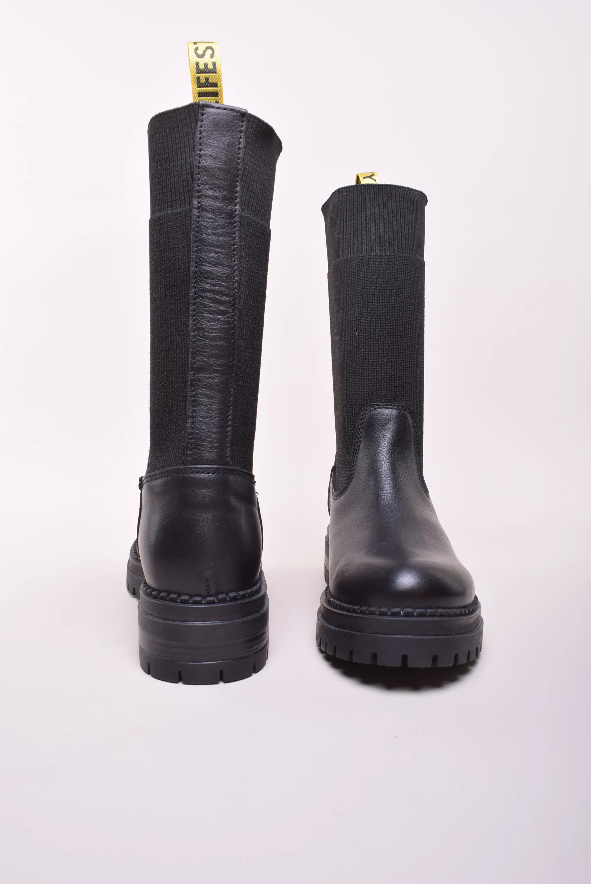 Ghete inalte dama tip soseta cu material elastic [3]