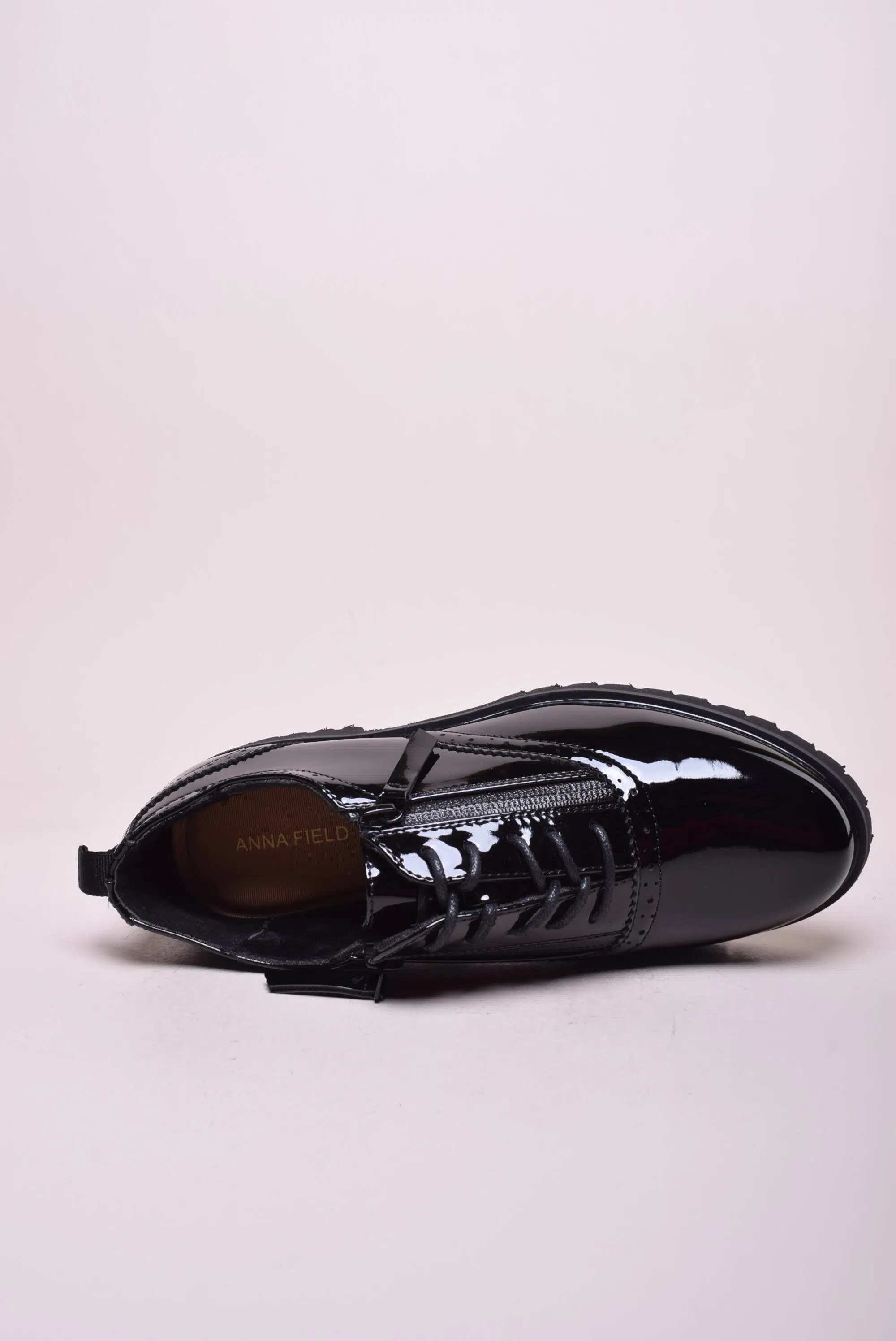 Pantofi casual dama lacuiti, captusiti [4]