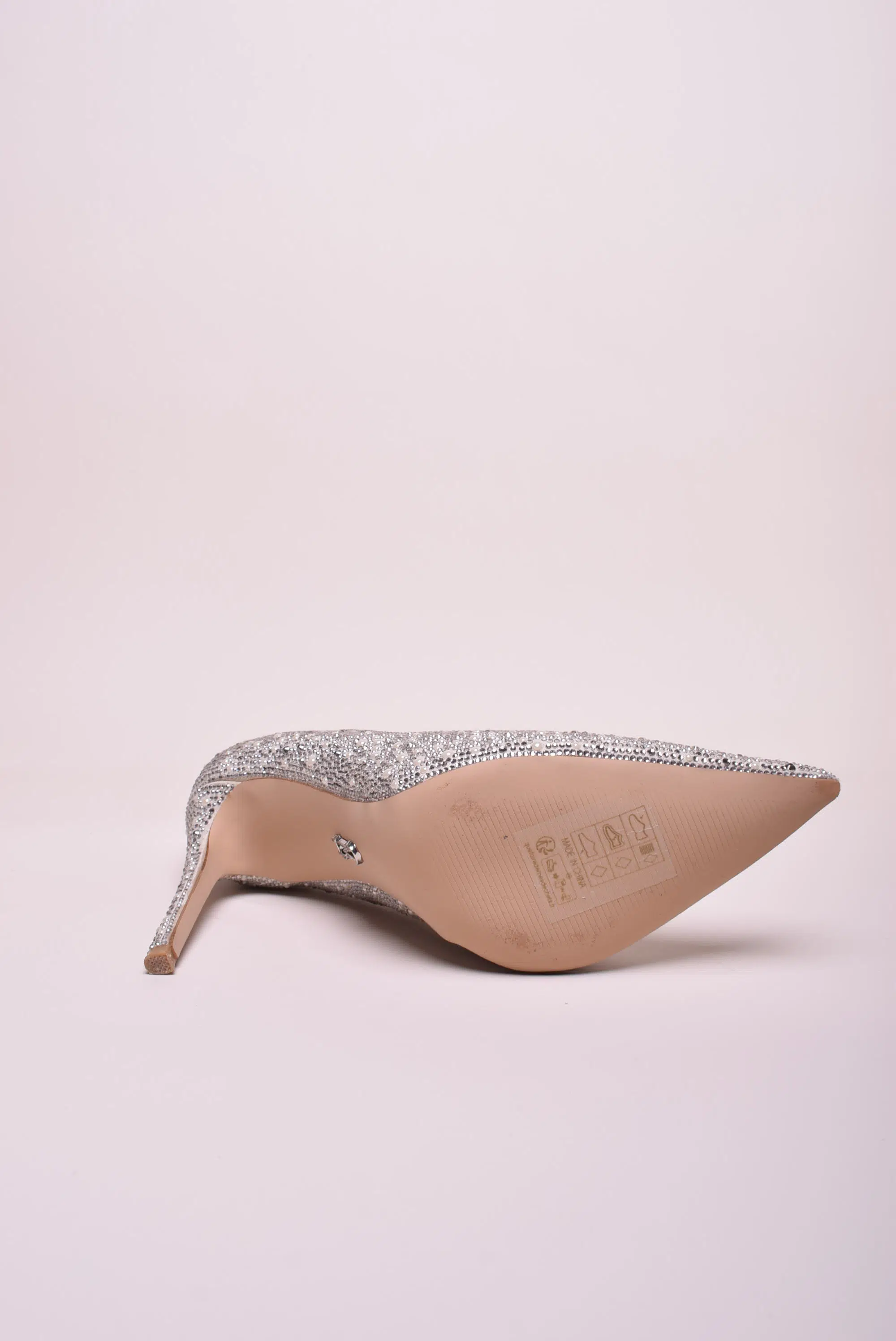 Pantofi dama stiletto cu pietricele [2]