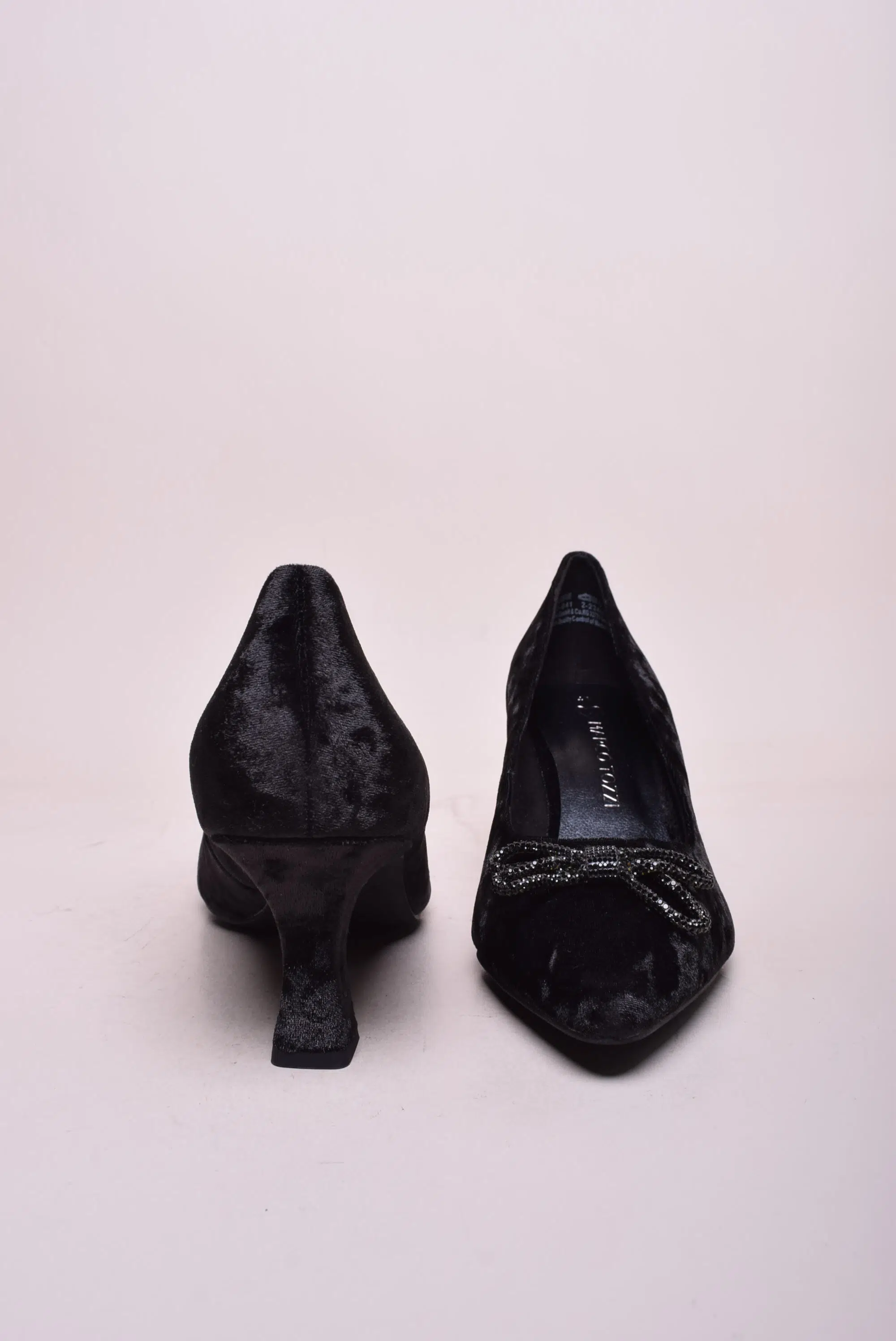 Pantofi dama stiletto cu pietricele [3]