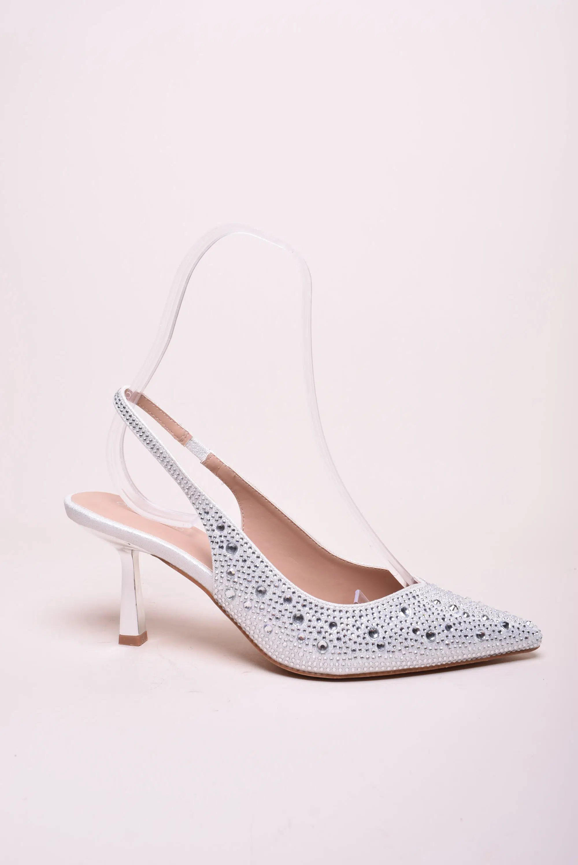 Pantofi dama stiletto cu pietricele