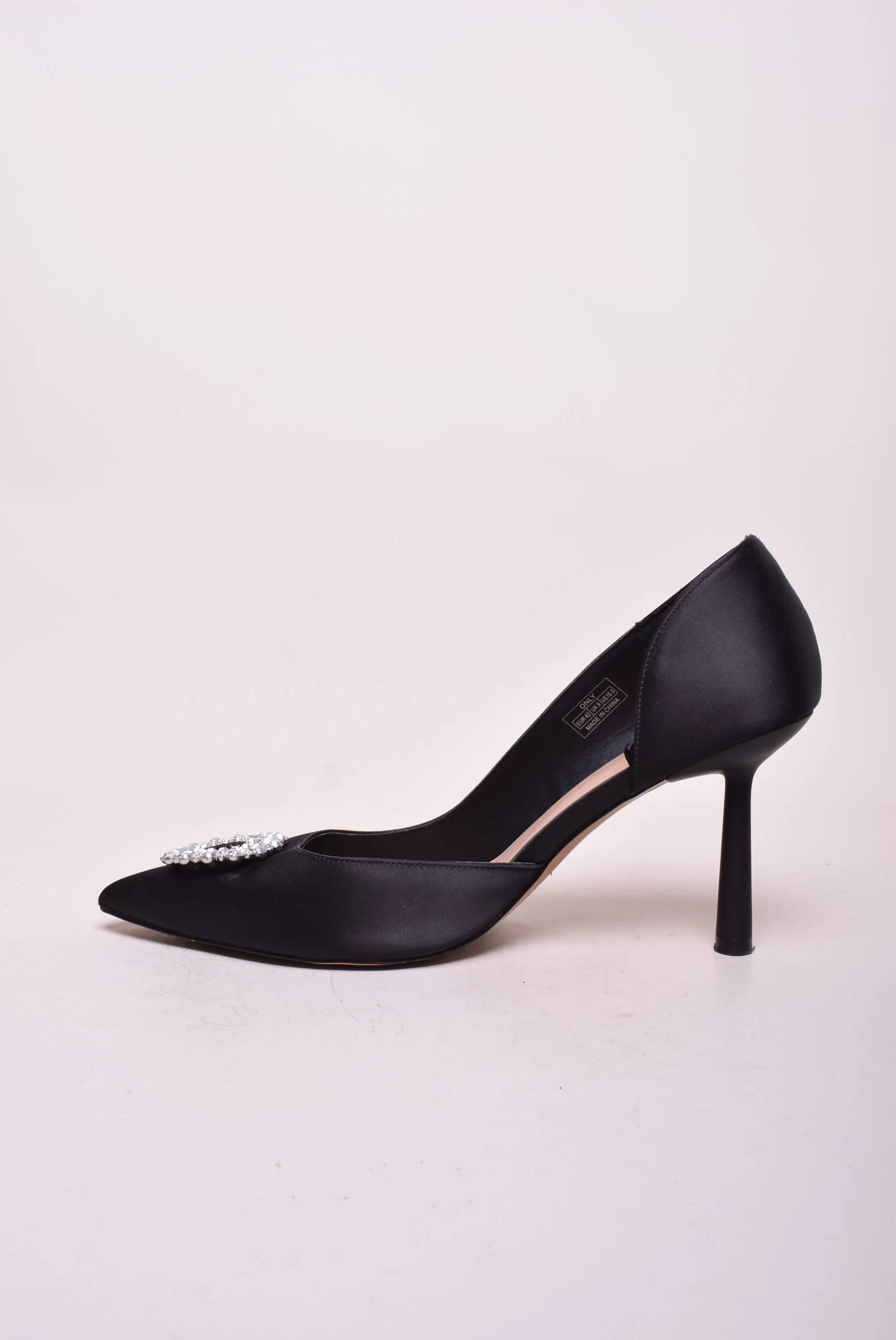 Pantofi dama stiletto cu pietricele, decupati [4]