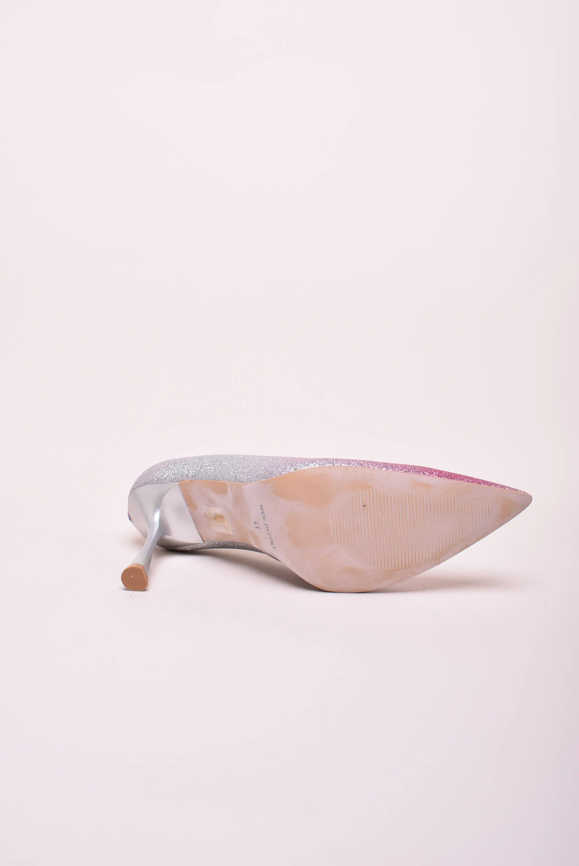 Pantofi dama stiletto cu sclipici [2]