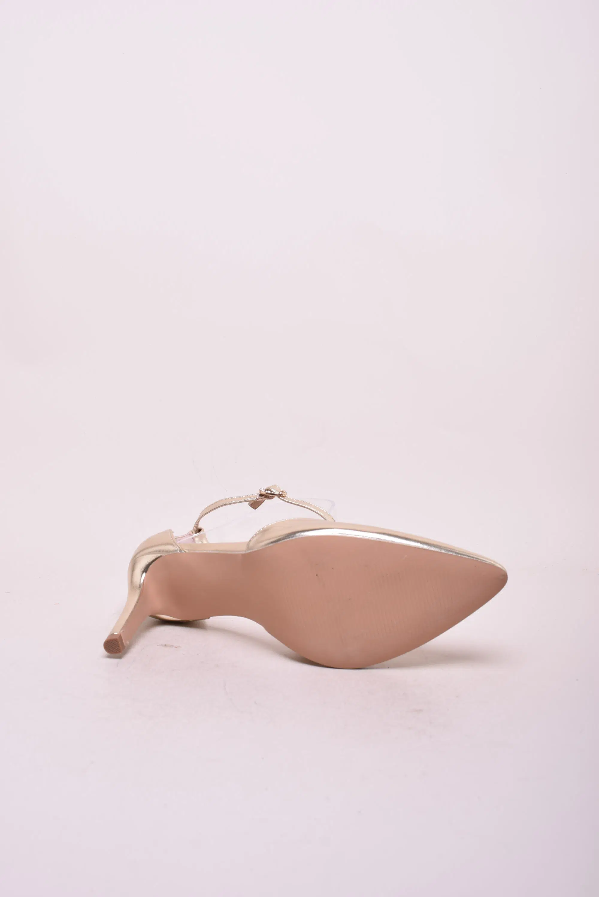 Pantofi dama stiletto decupati, cu pietricele [2]