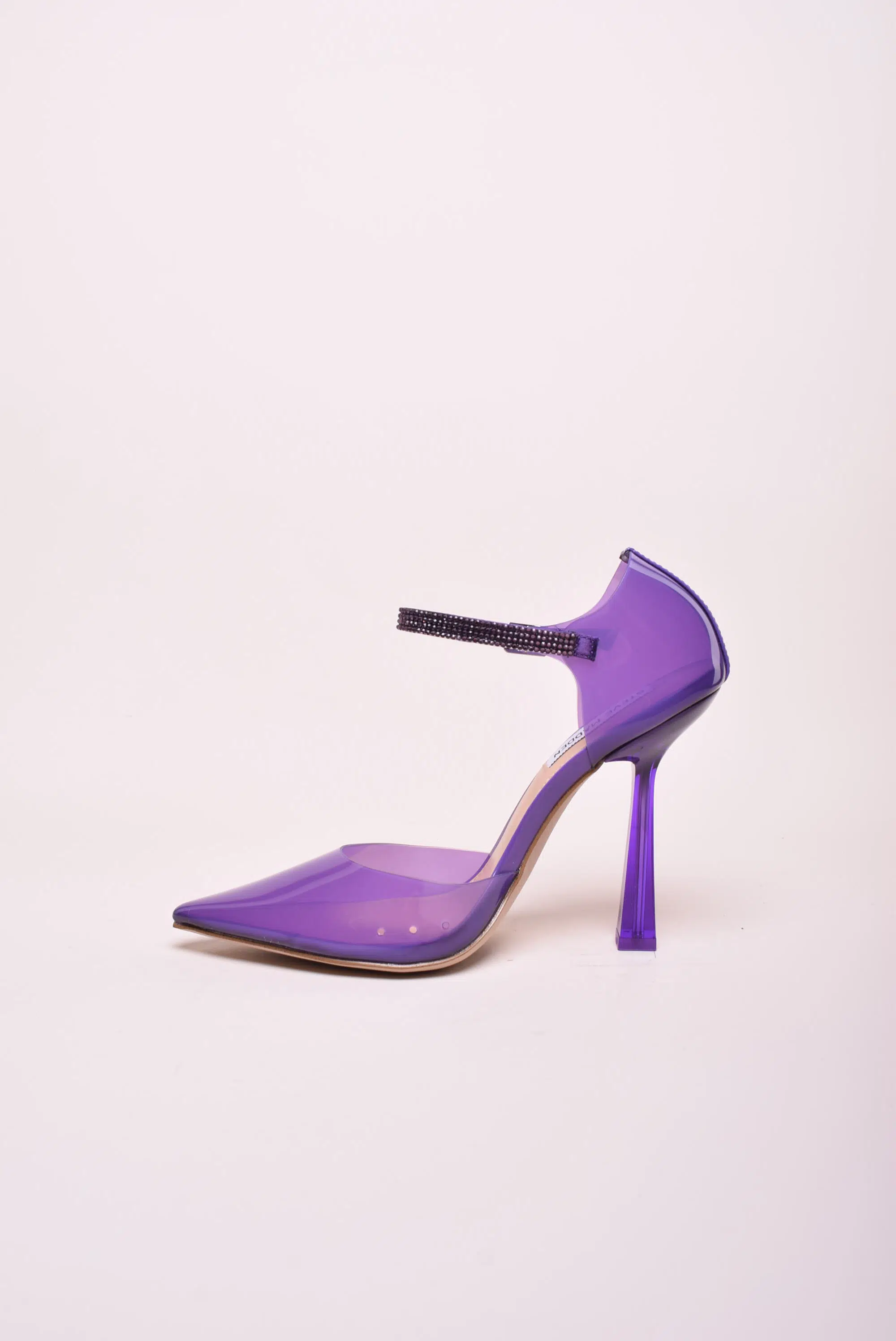 Pantofi dama stiletto decupati, cu pietricele [4]