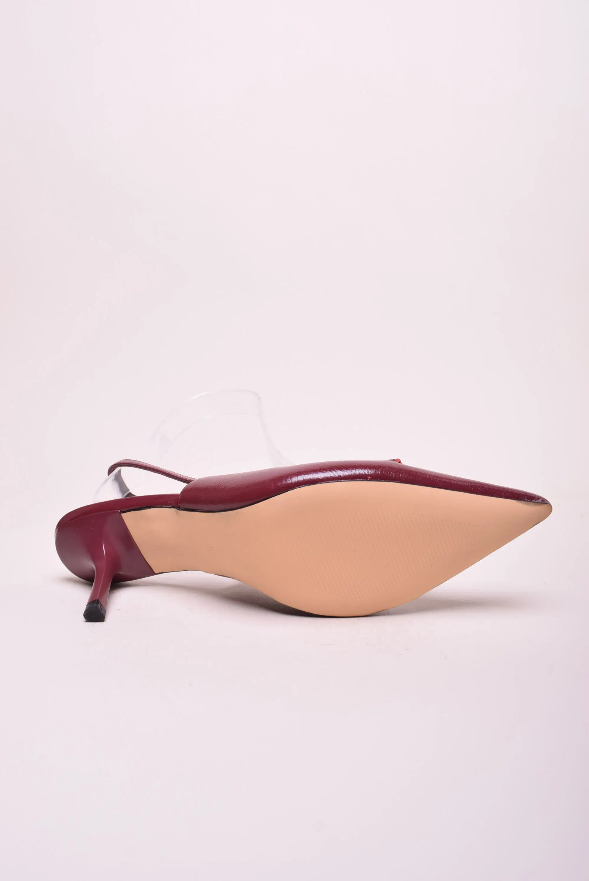 Pantofi dama stiletto decupati in spate [2]