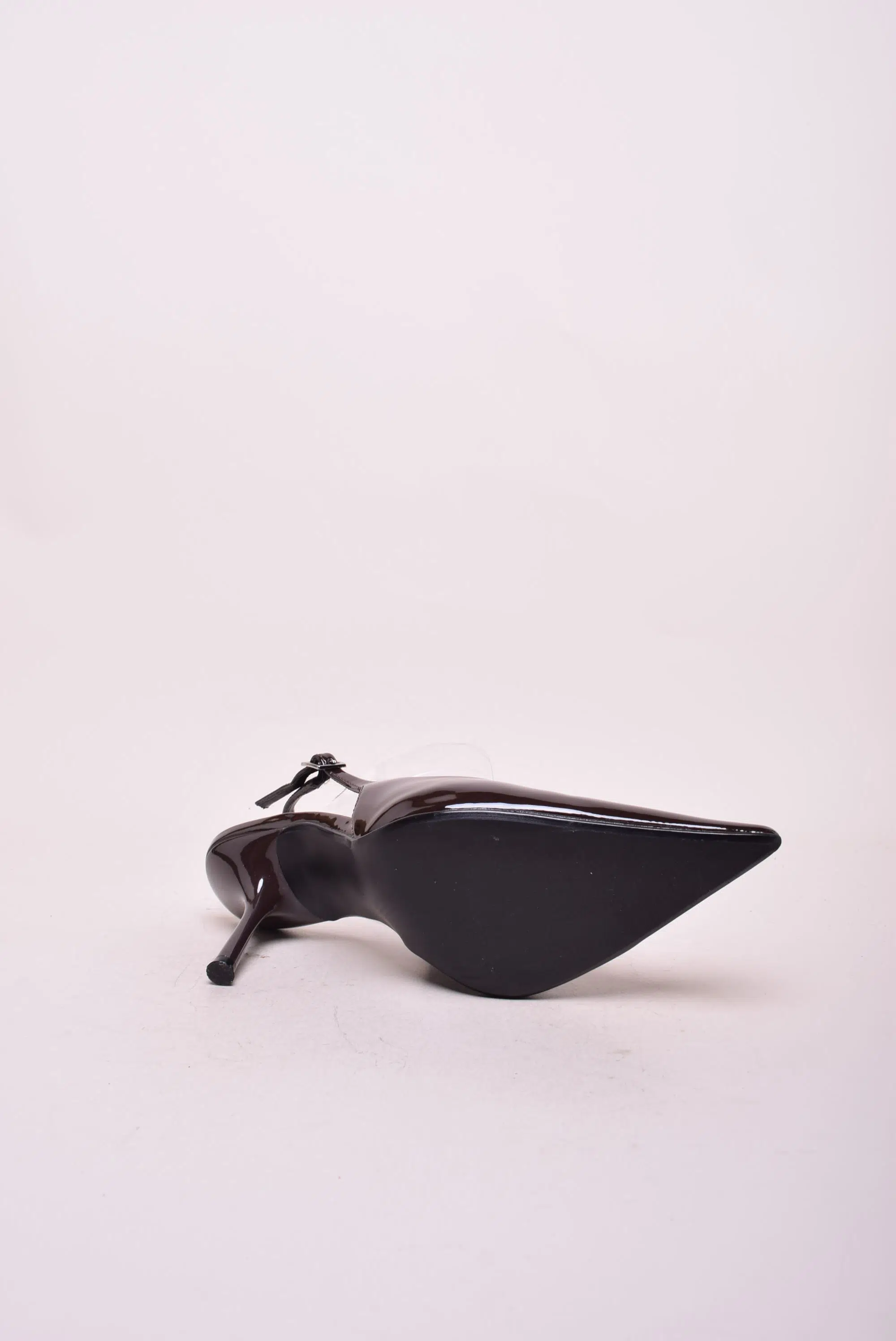 Pantofi dama stiletto decupati in spate, lacuiti [2]