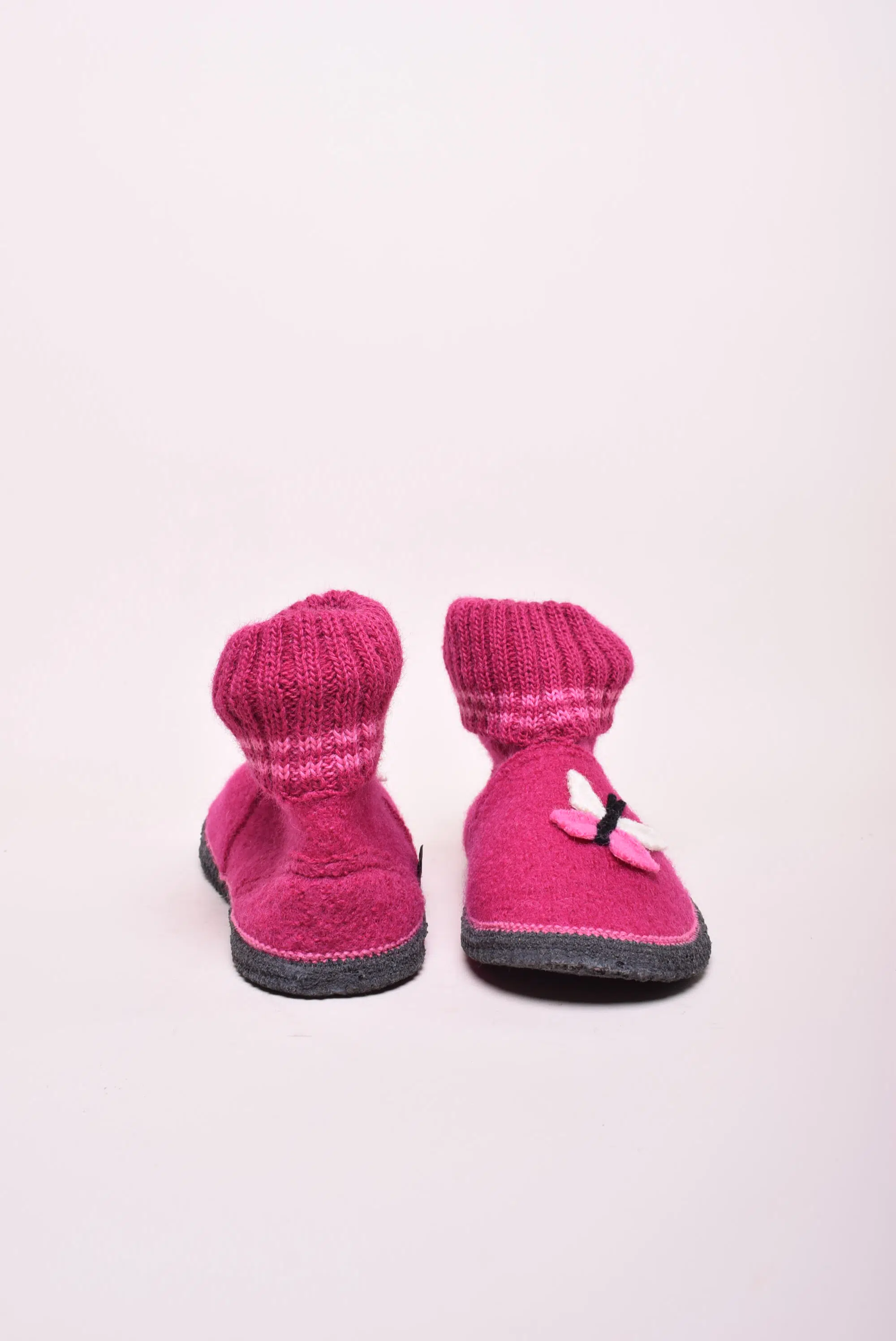 Papuci de casa copii cu fluture [3]