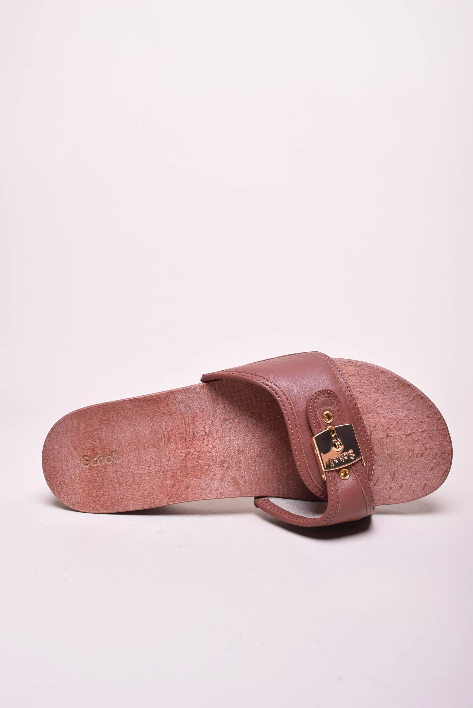 Saboti dama cu talpa de lemn [4]