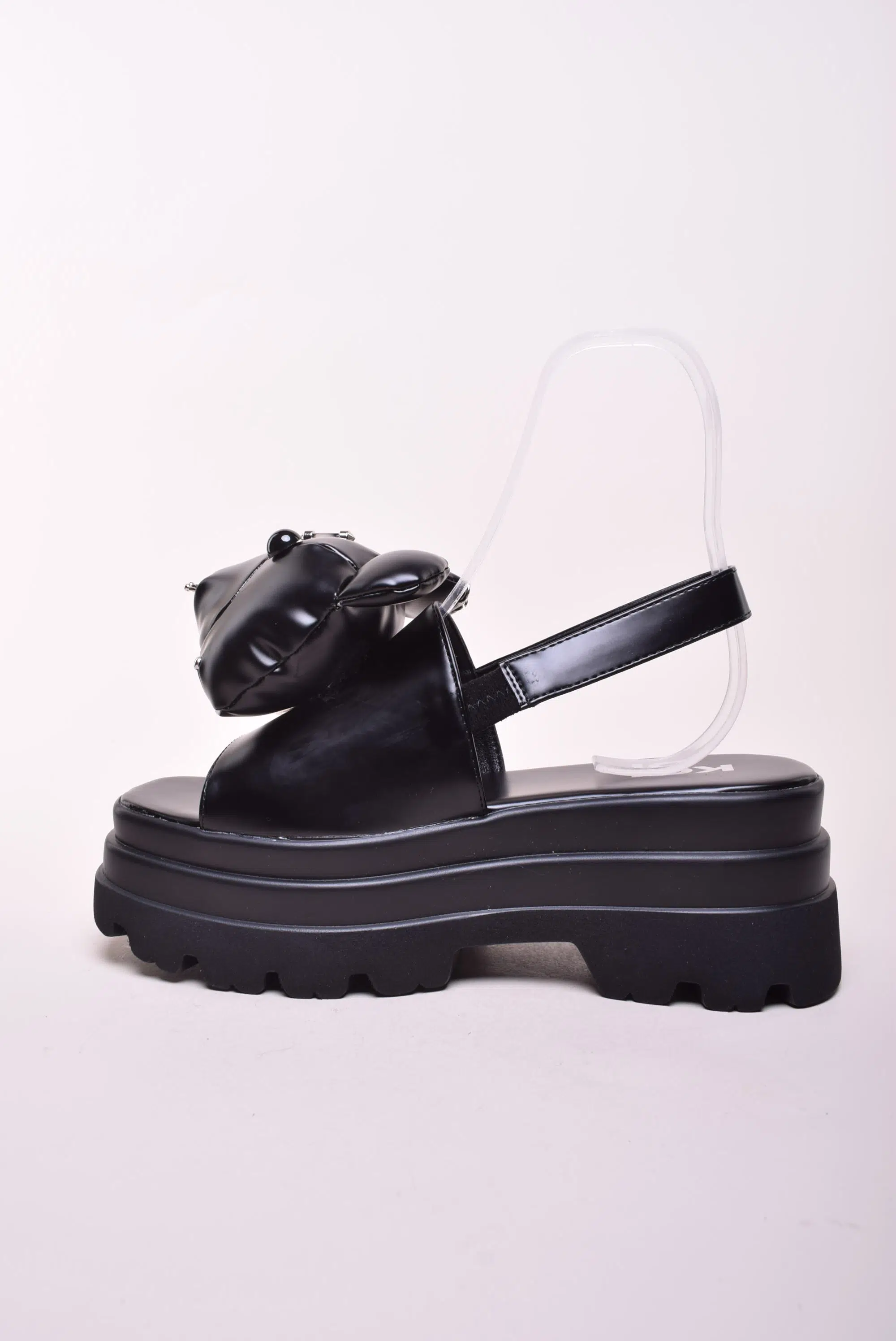 Sandale dama cu platforma cu ursulet [4]