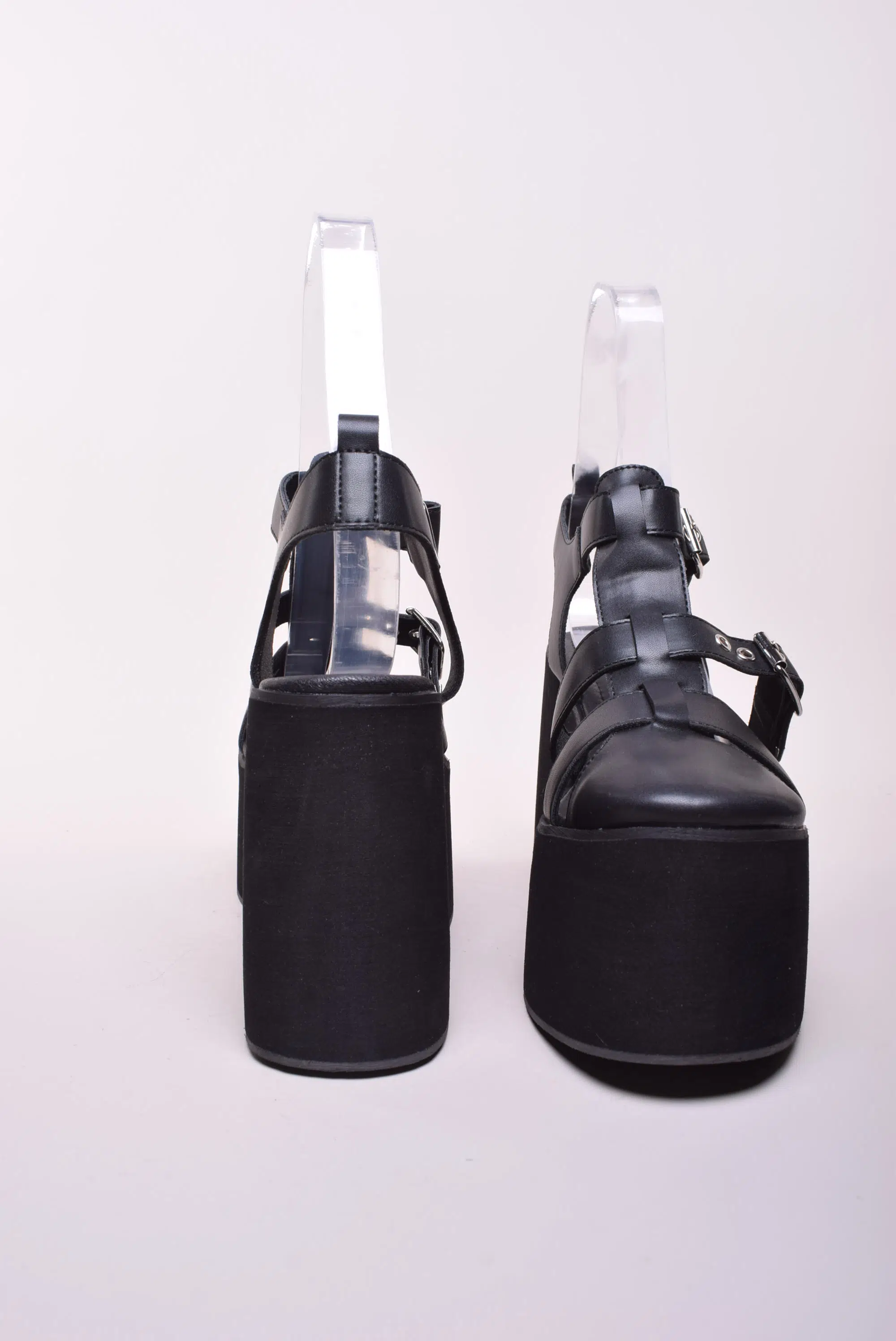 Sandale dama cu platforma decupati [3]