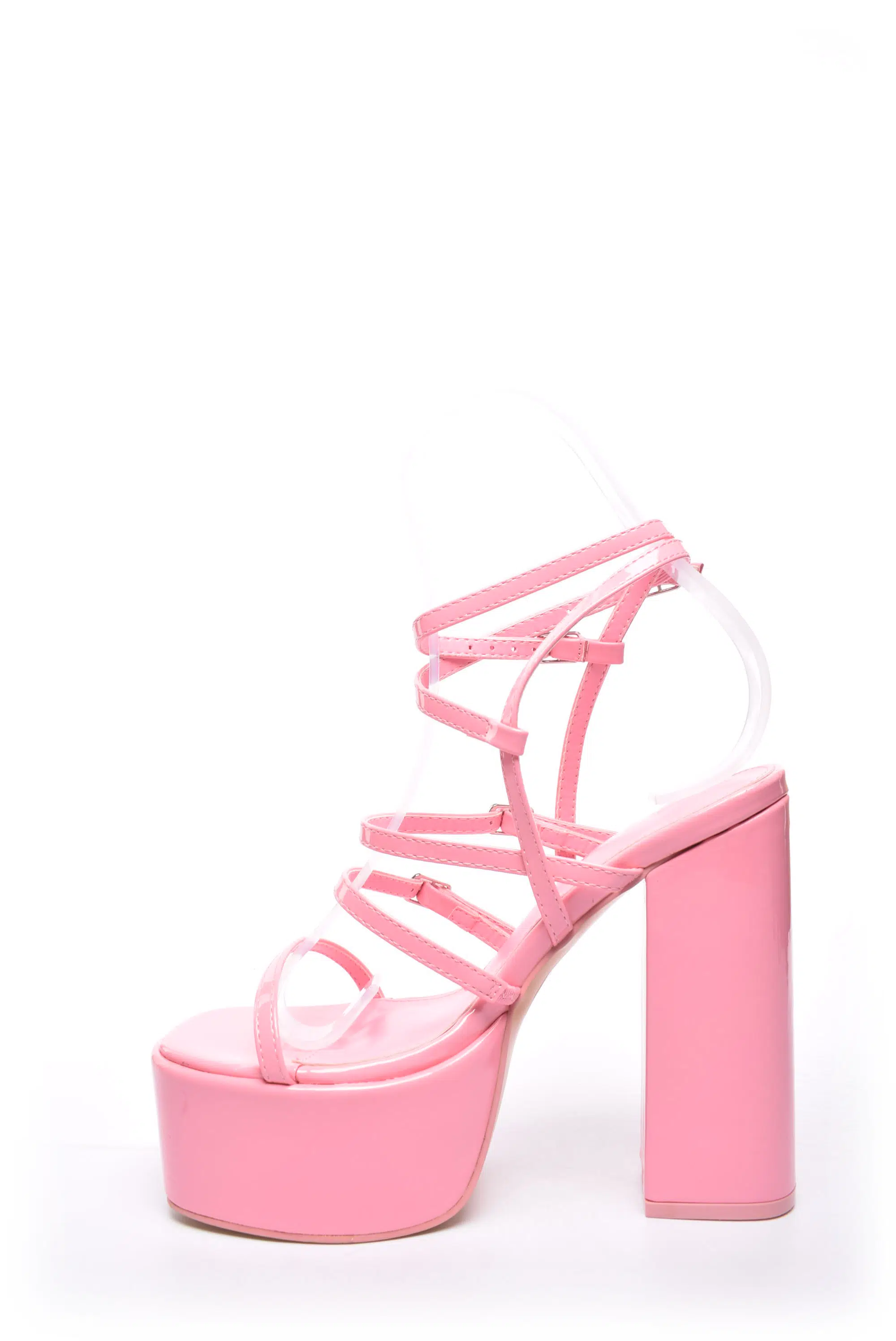 Sandale dama cu platforma lacuite [4]