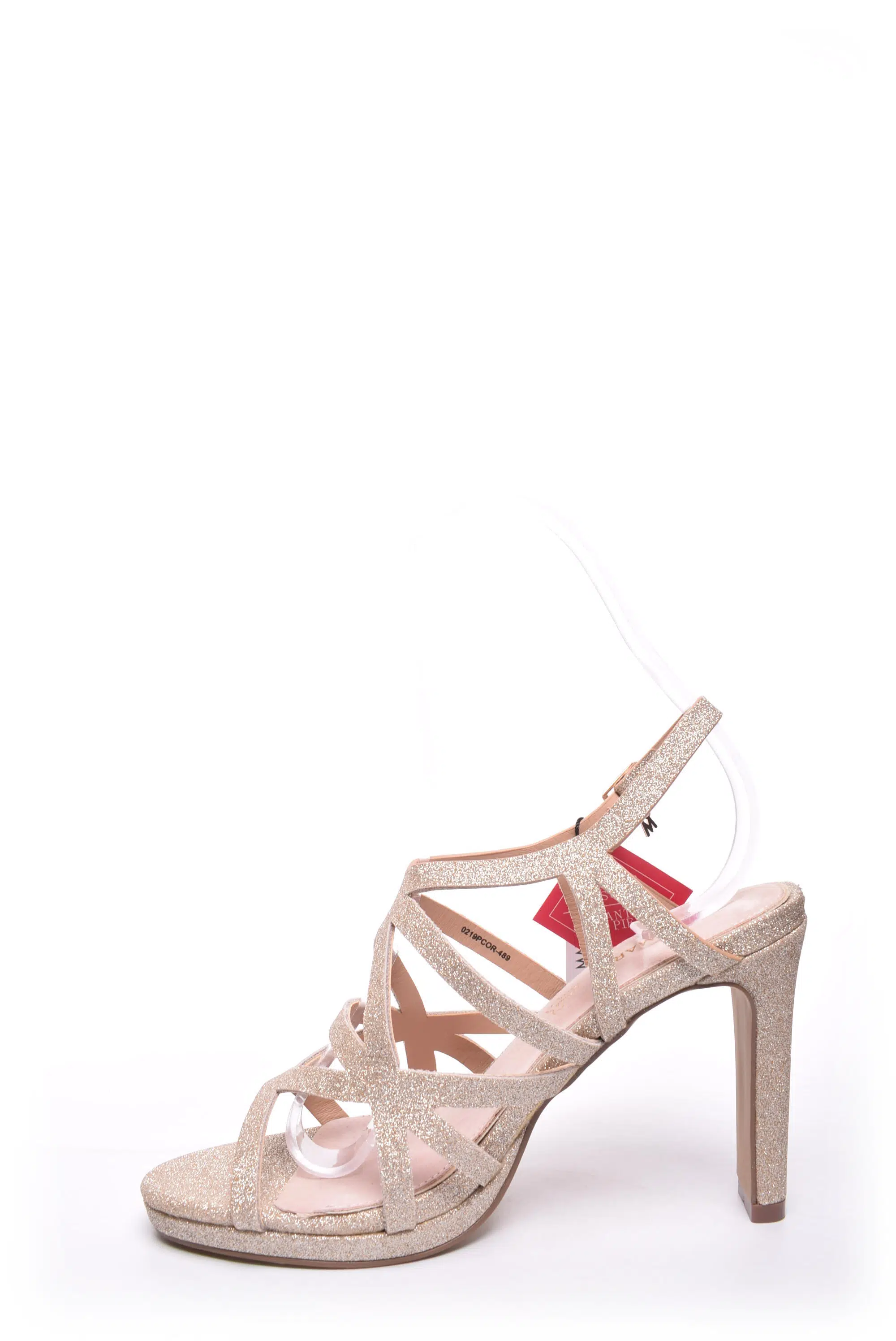 Sandale dama cu platforma cu sclipici [4]