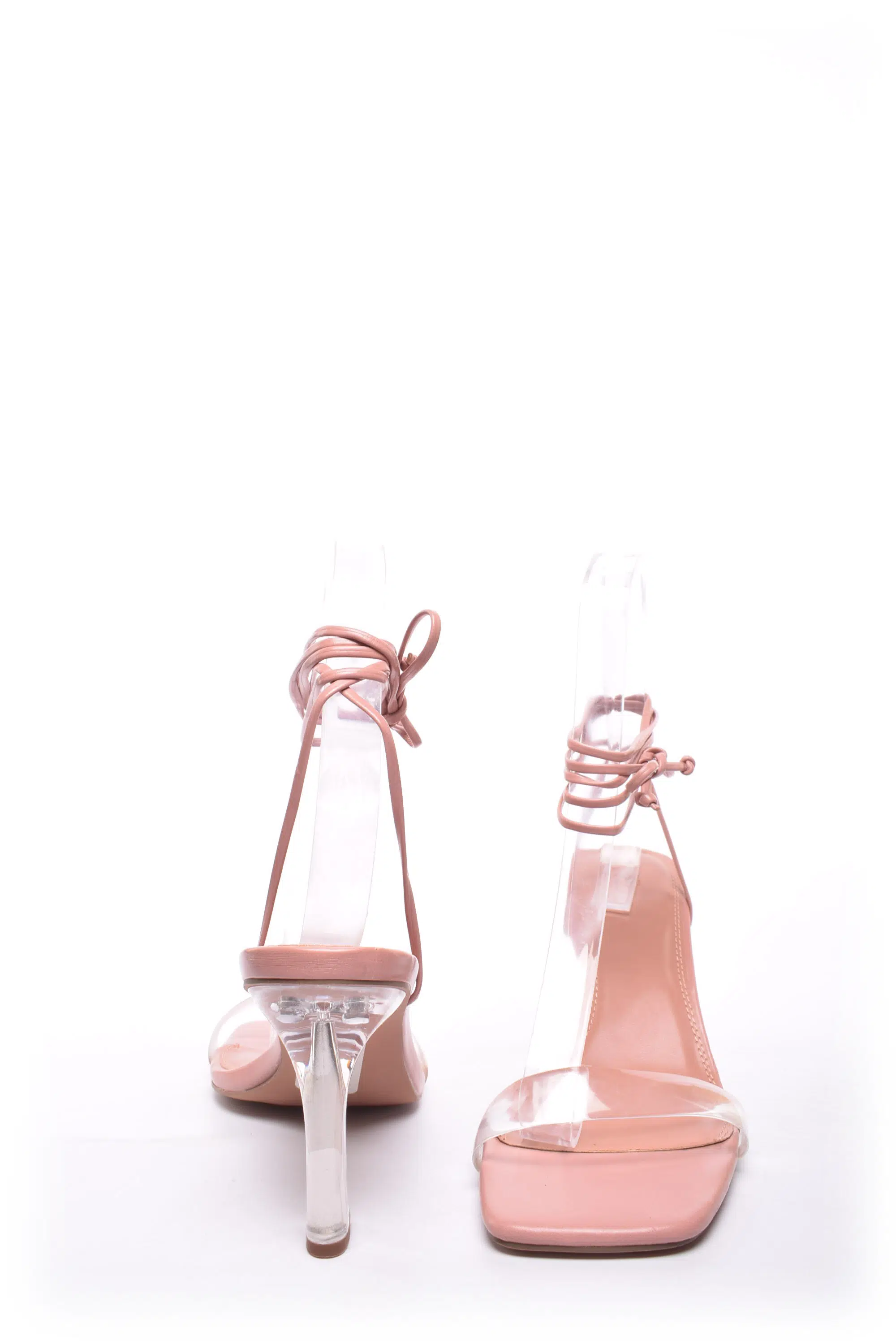 Sandale dama cu toc transparent [3]