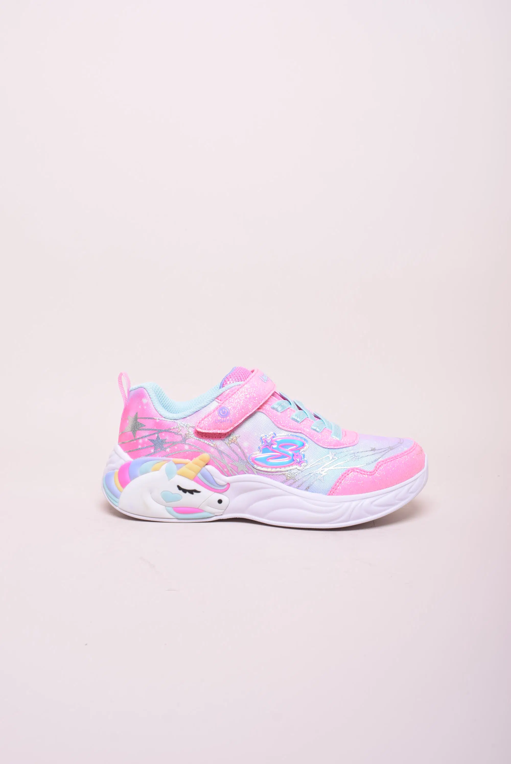 Sneakers copii Unicorn Dream, cu luminite in talpa
