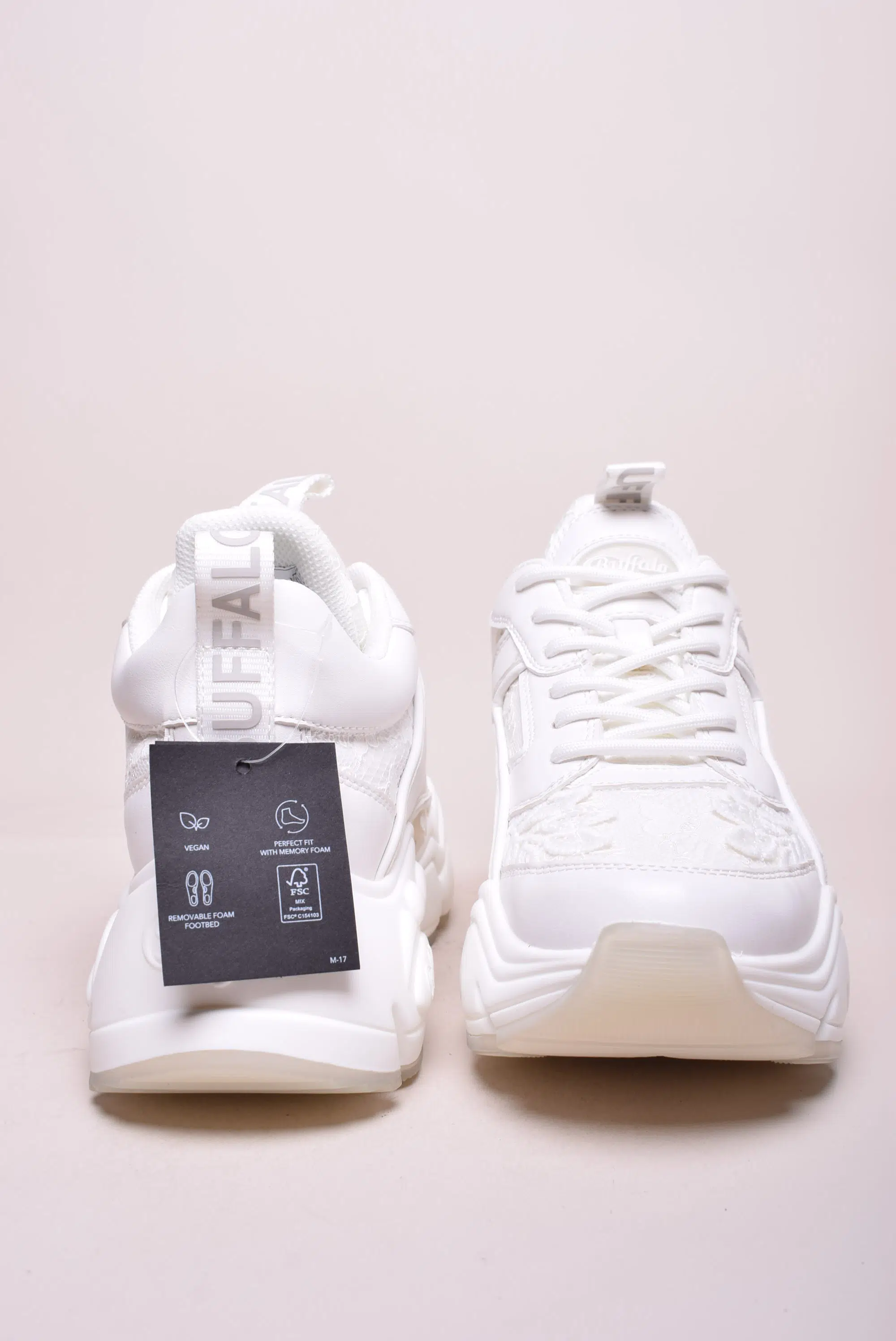 Sneakers dama cu platforma Binary Bloom, Vegan [3]