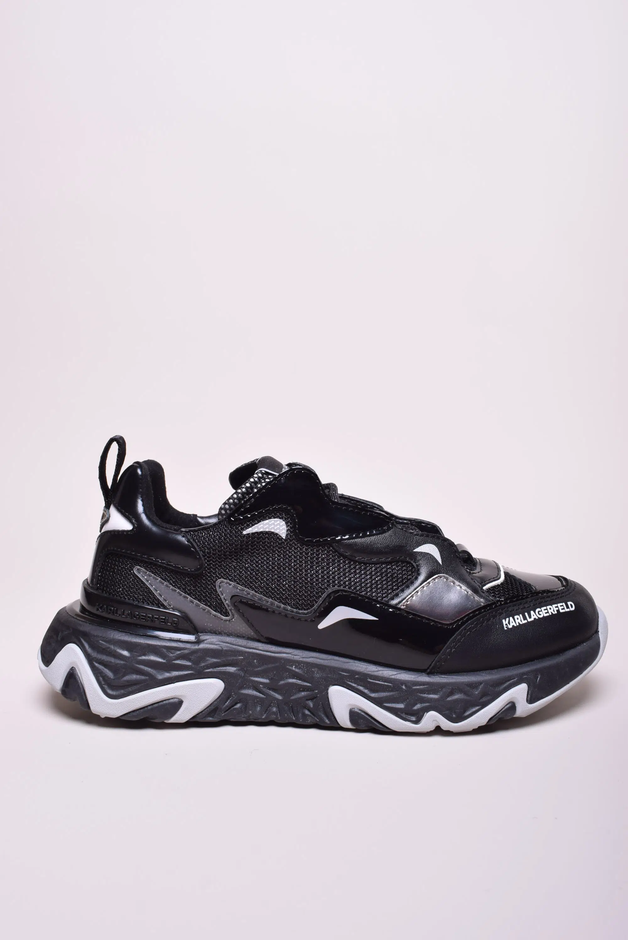 Sneakers dama cu platforma BLAZE STRIKE METALLIK