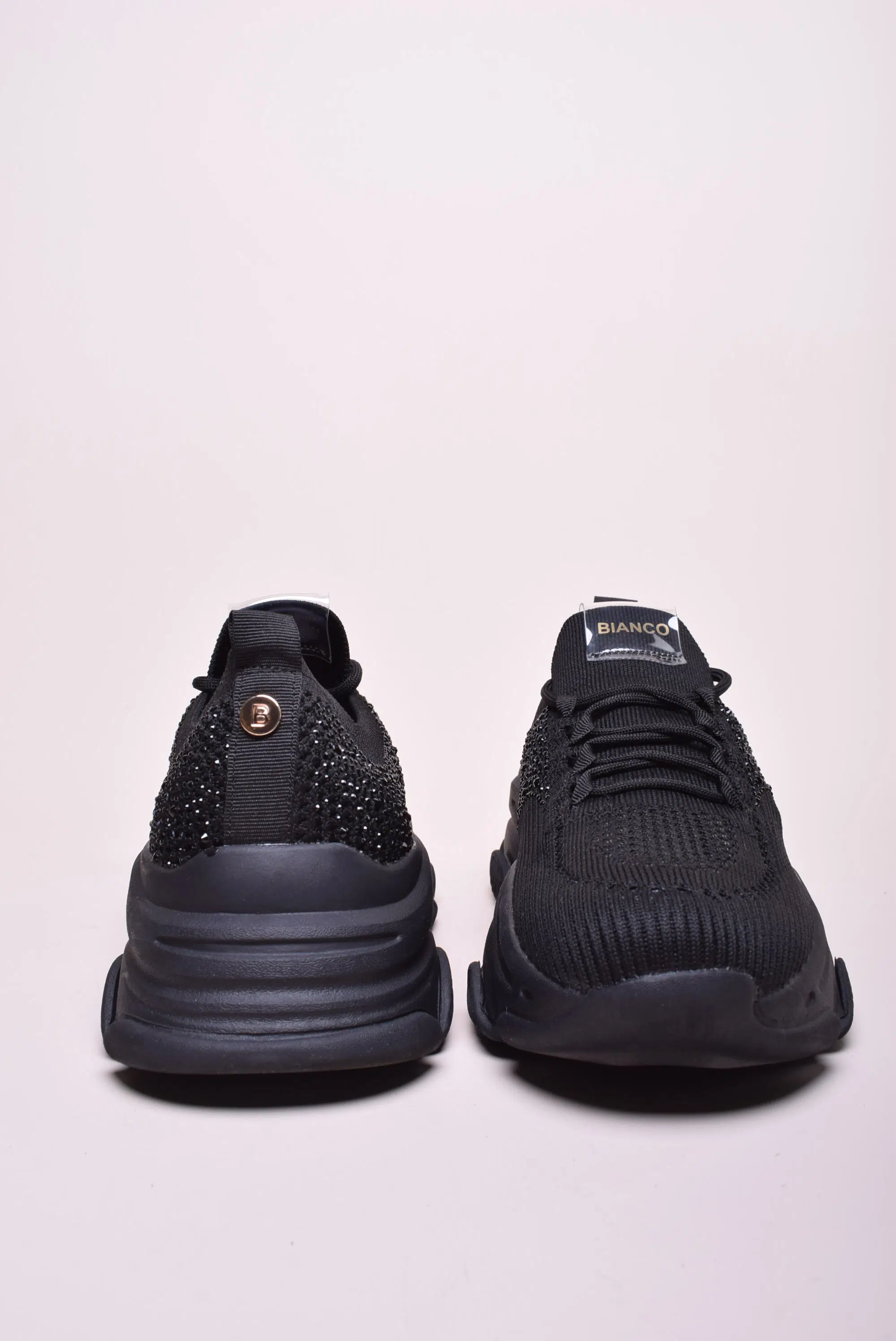 Sneakers dama cu platforma cu pietricele [3]