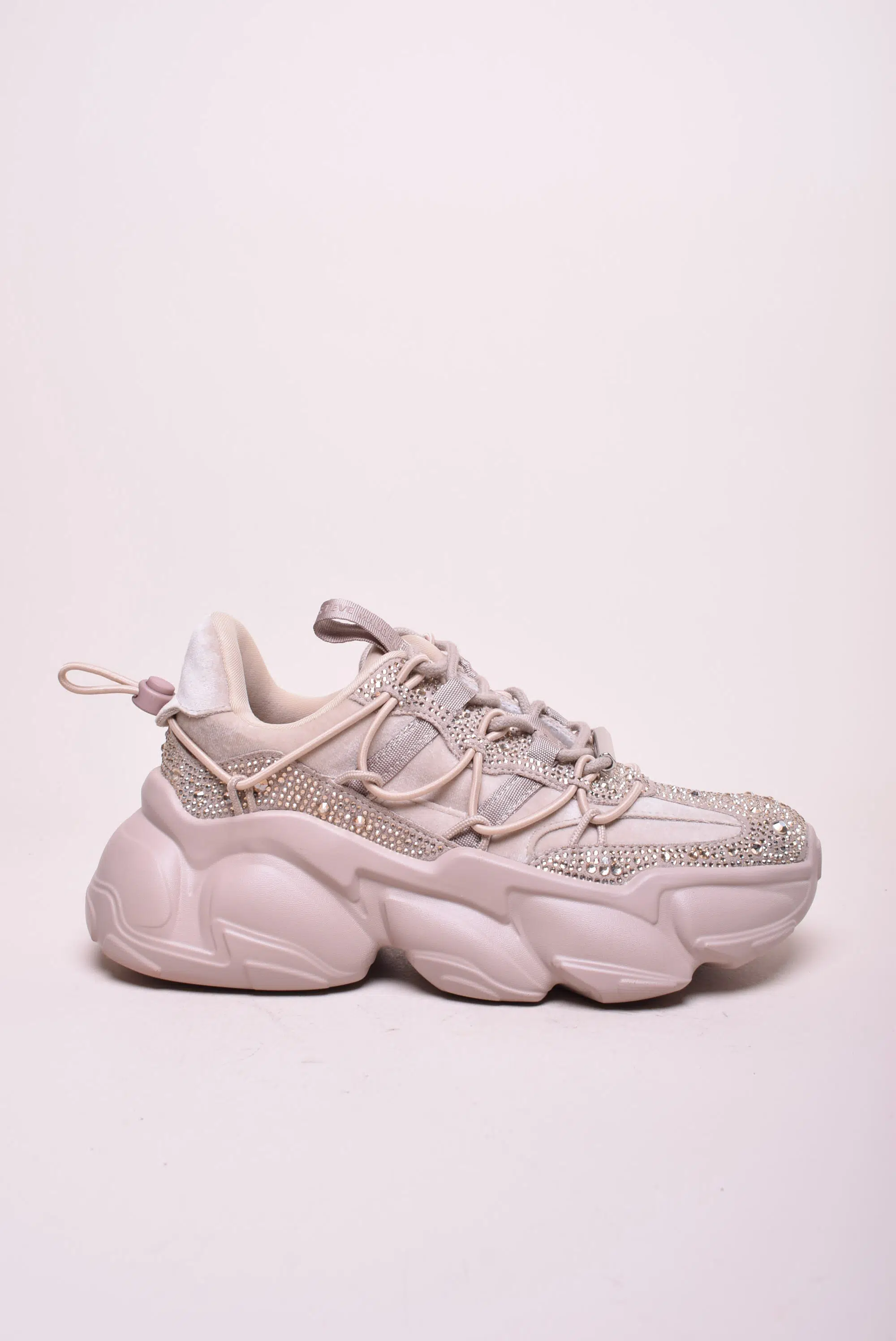 Sneakers dama cu platforma cu pietricele