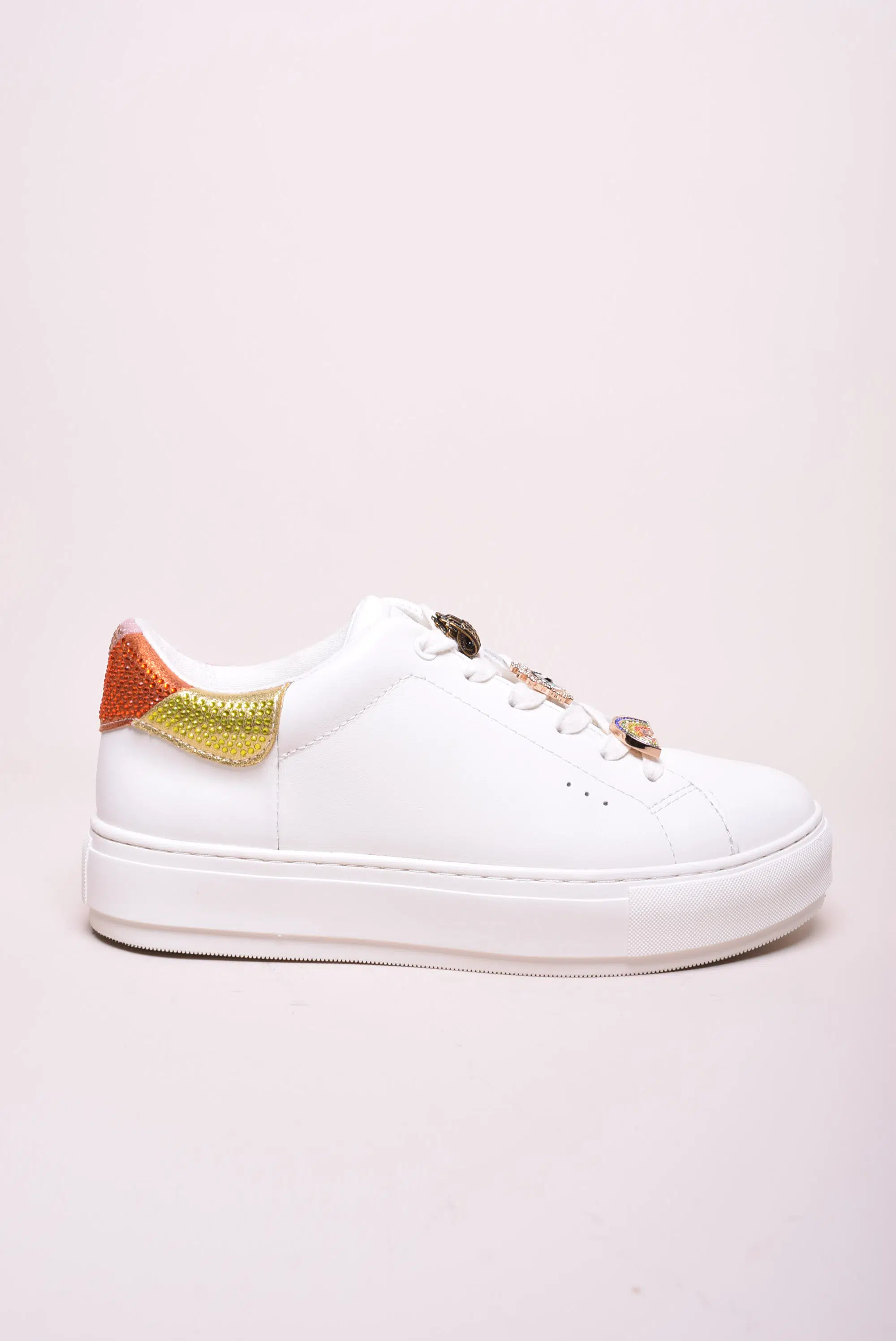 Sneakers dama cu platforma cu pietricele