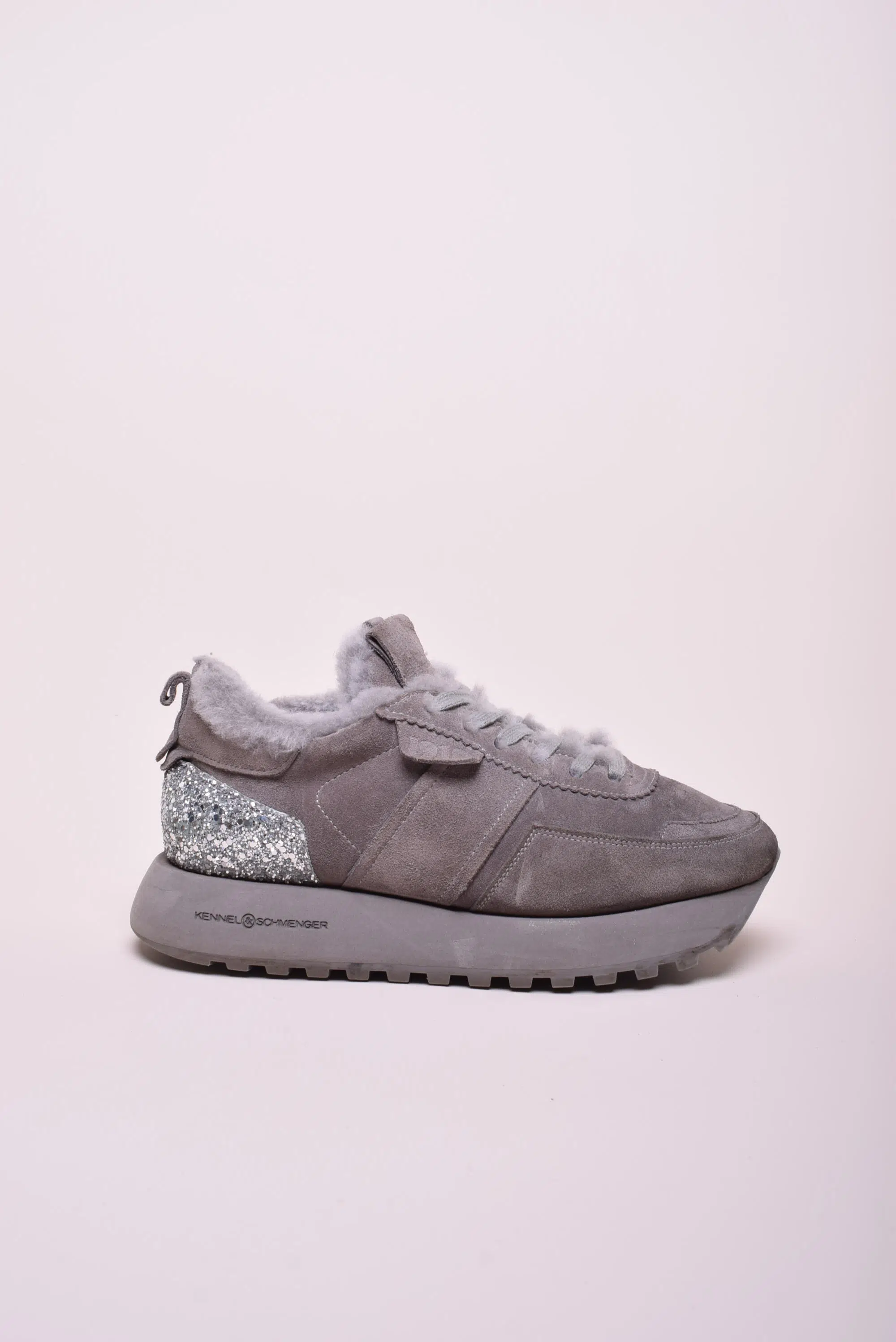 Sneakers dama imblanite, cu platforma