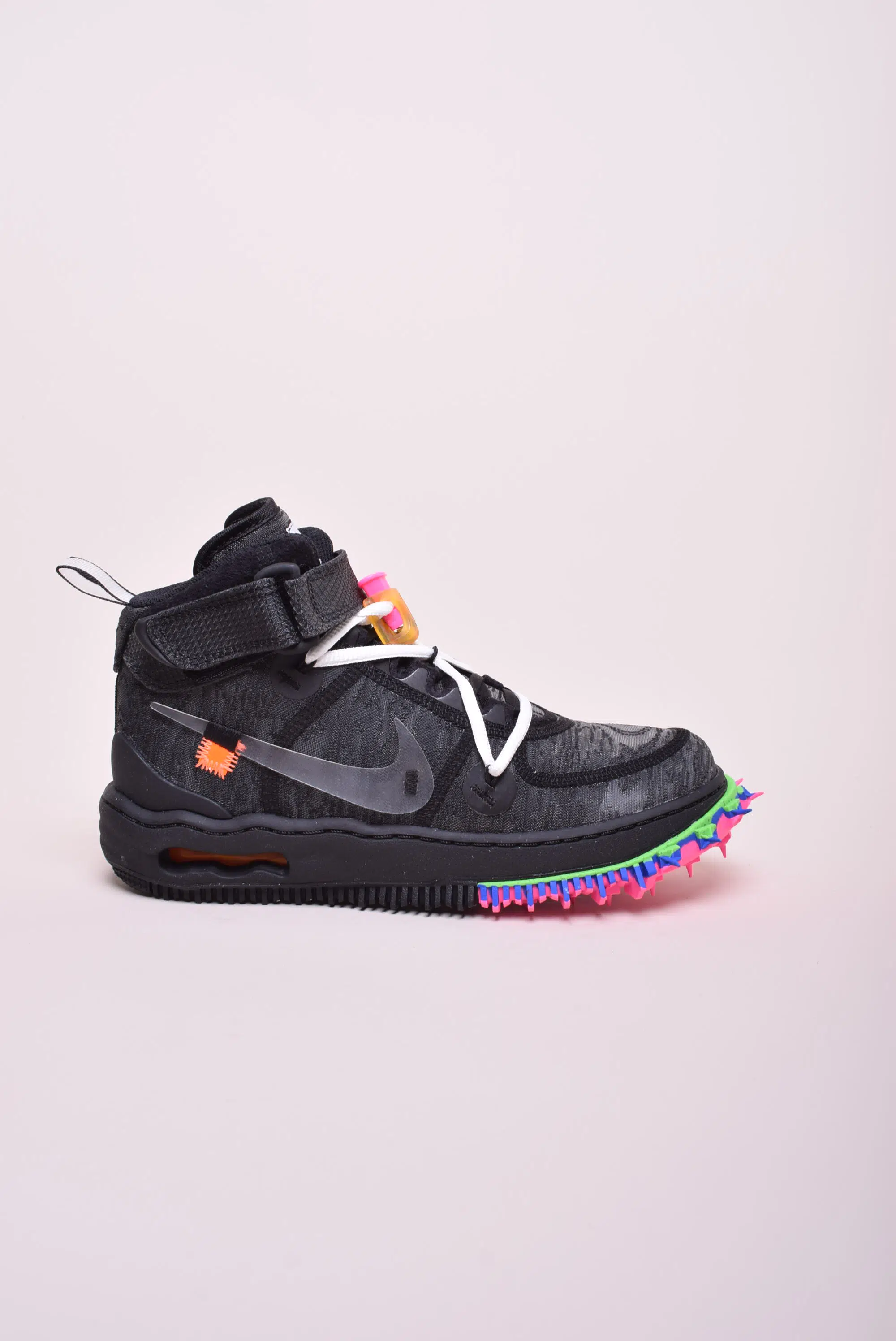 Adidasi unisex Air Force 1 Mid Off-White Black