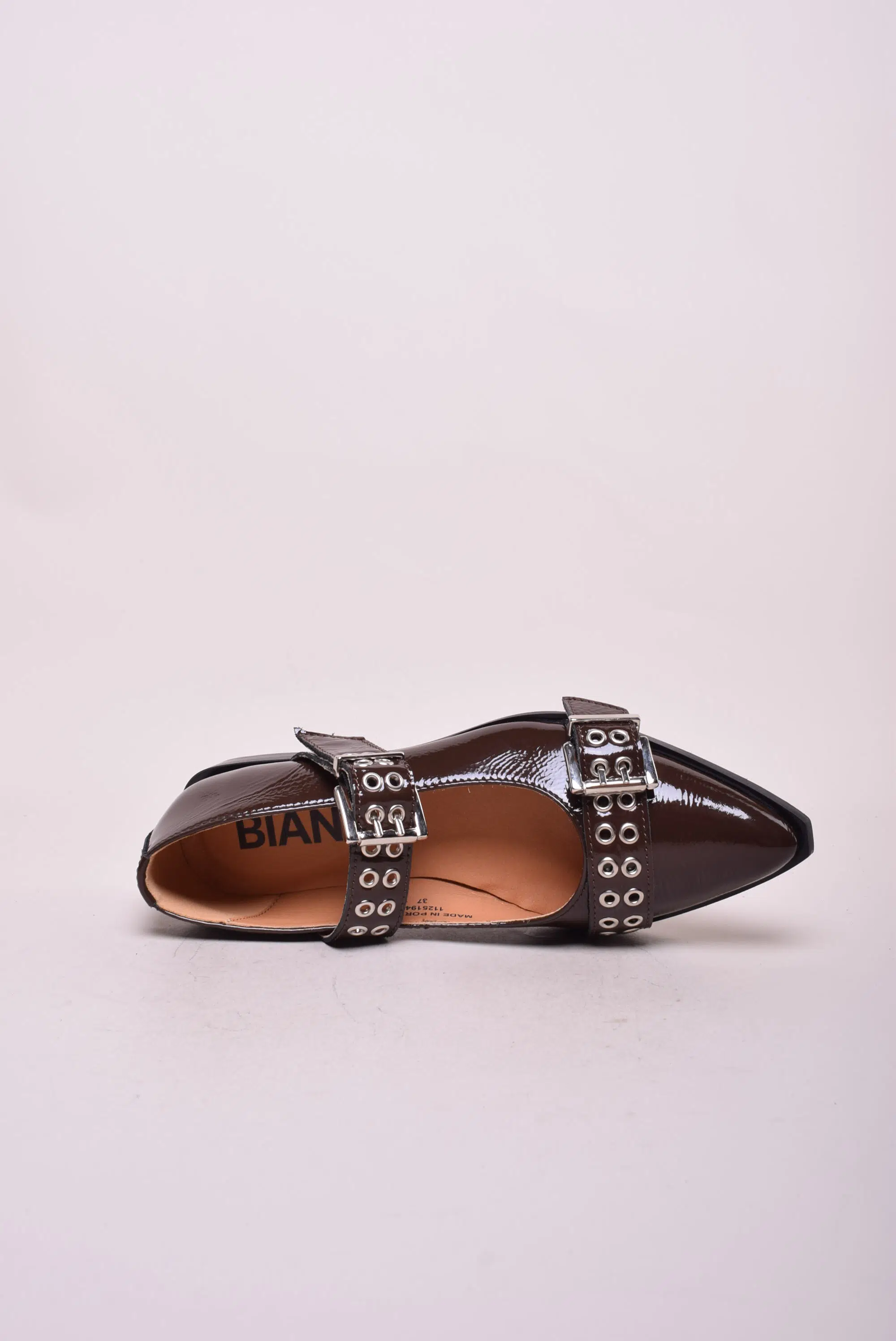 Balerini dama stiletto, cu toc, lacuiti [3]