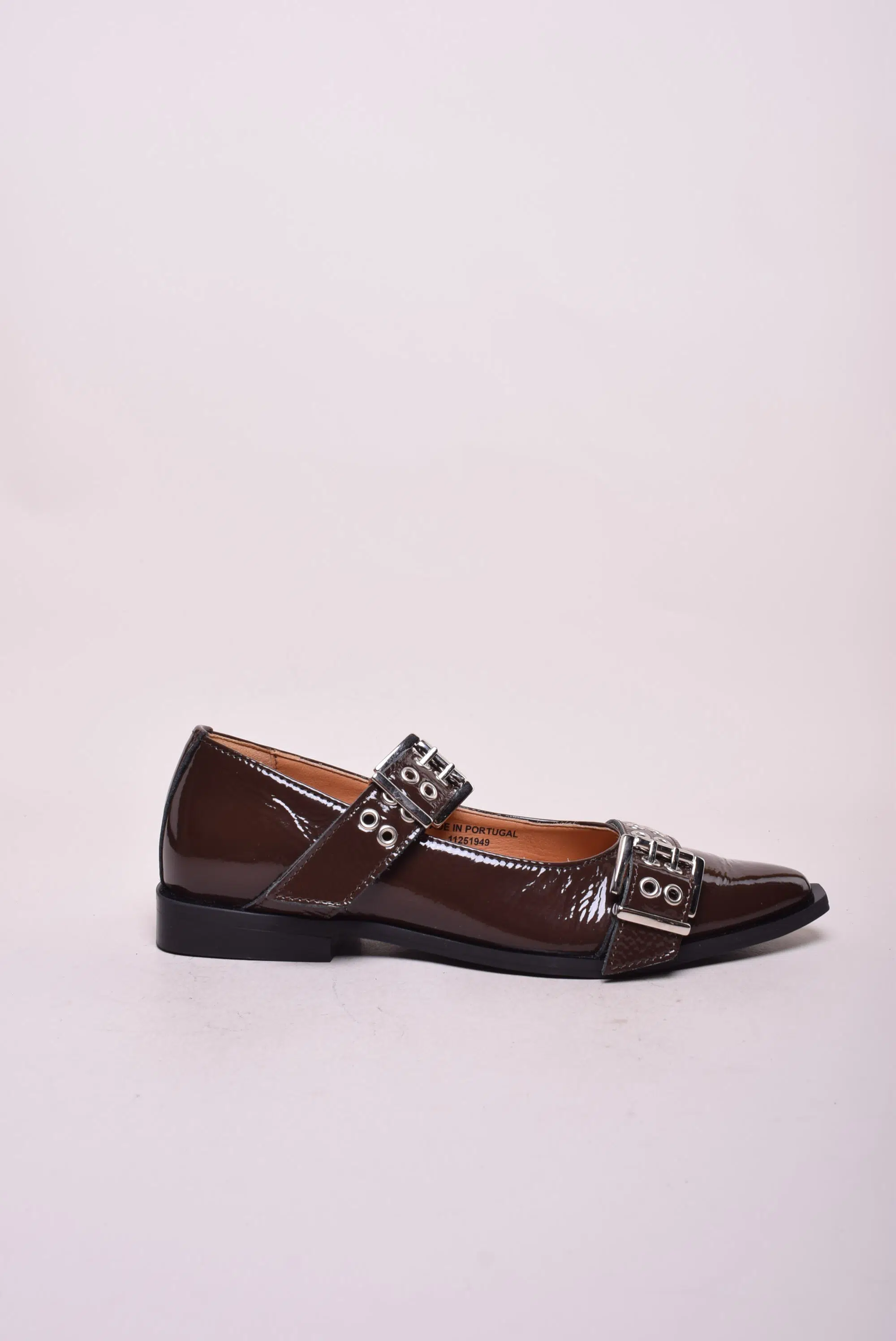 Balerini dama stiletto, cu toc, lacuiti [0]