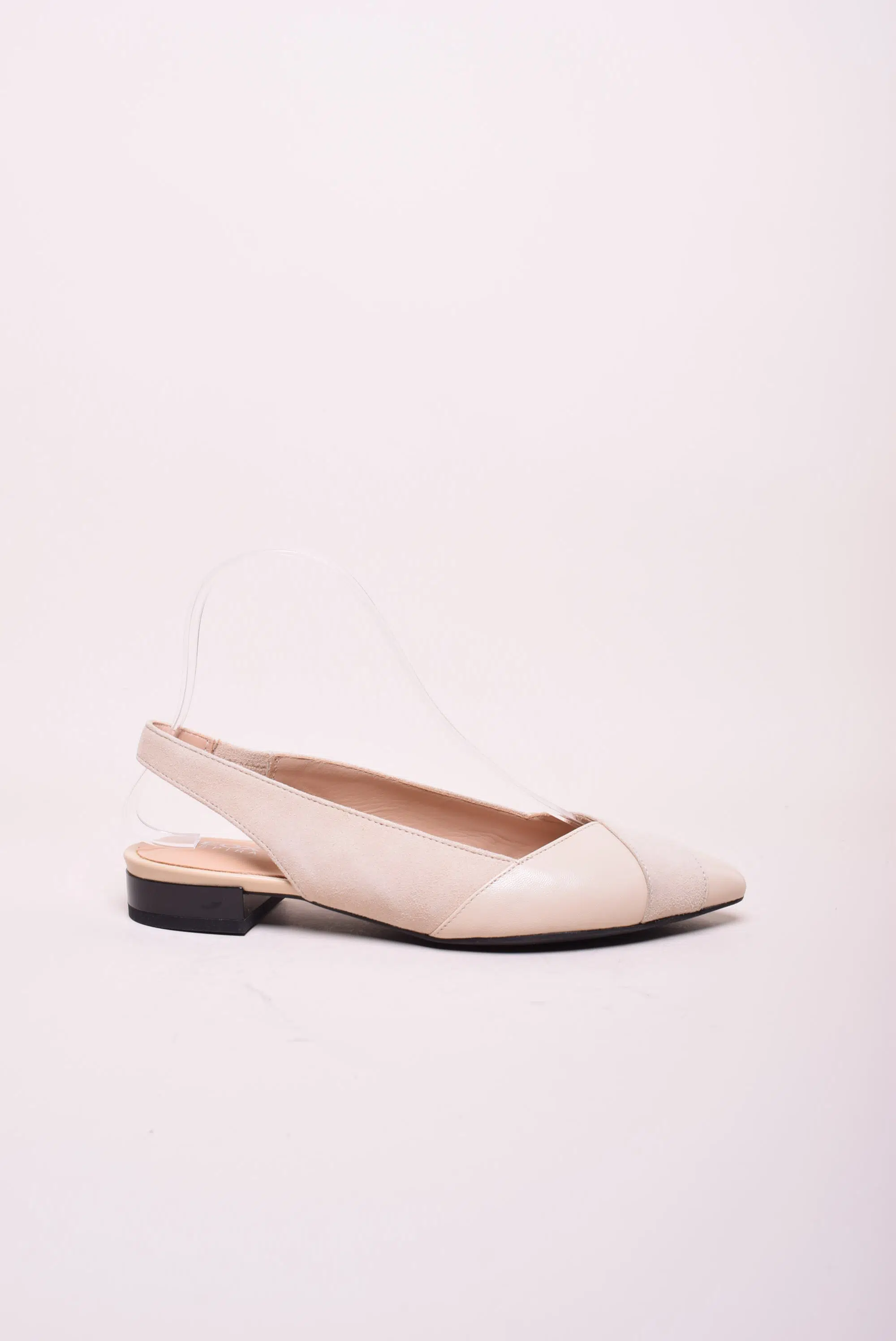 Balerini dama stiletto, decupati in spate