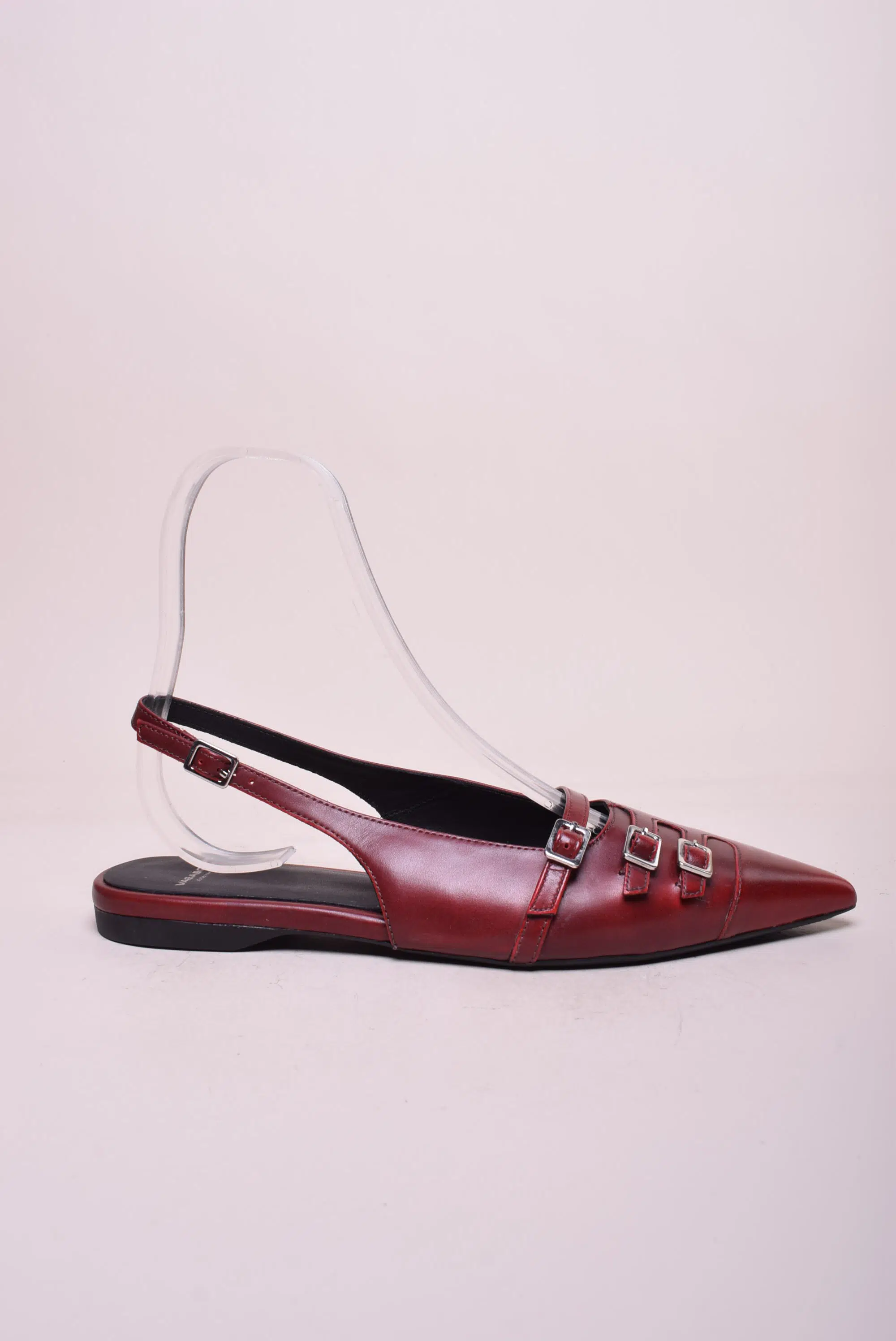 Încălțăminte damă - Balerini dama stiletto, decupati in spate