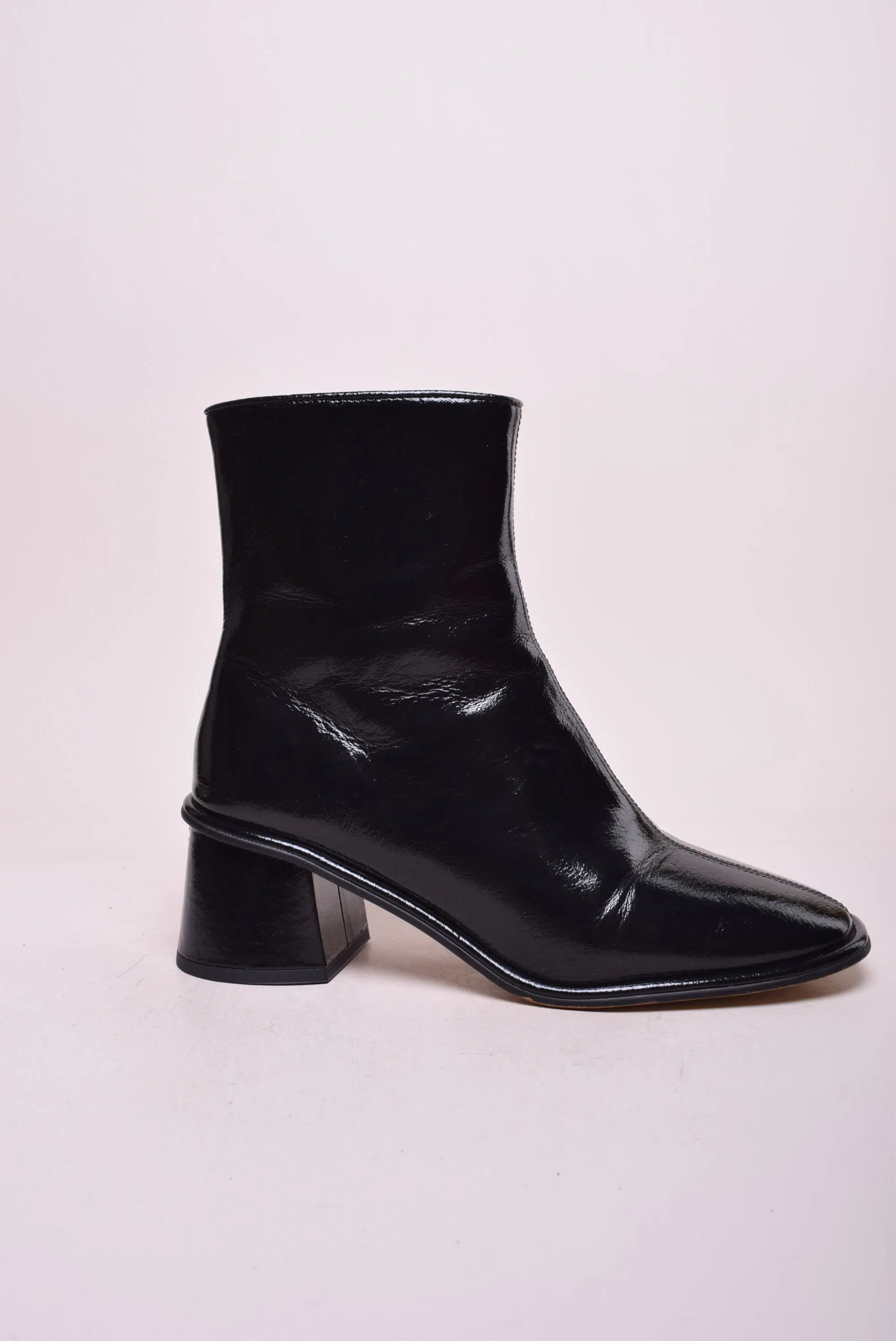 Încălțăminte damă - Botine dama lacuite