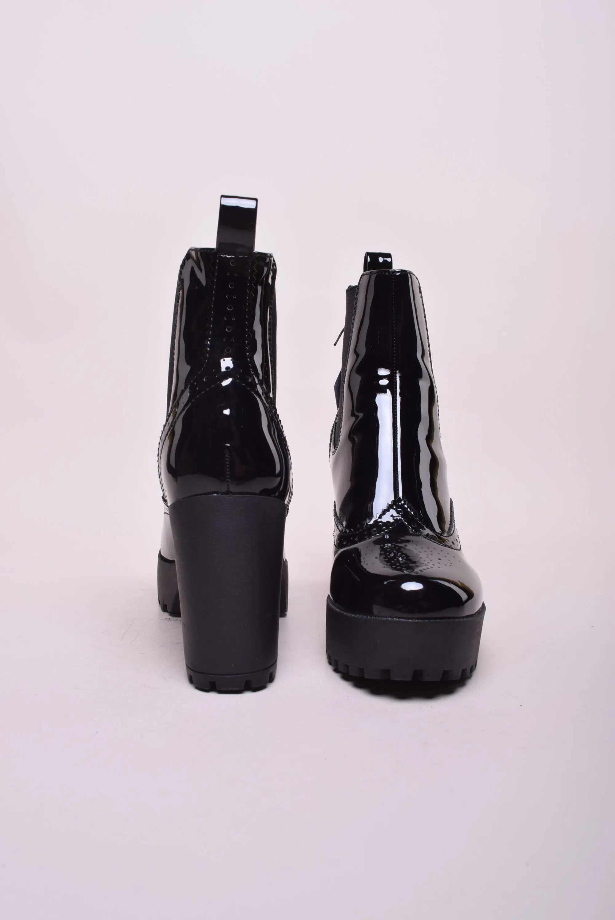 Botine dama lacuite, cu platforma [2]