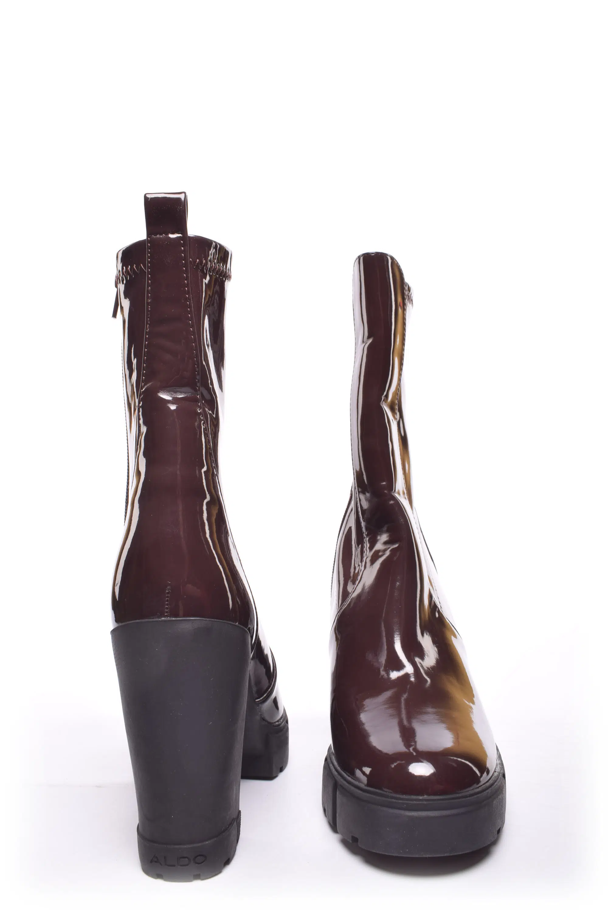 Botine dama lacuite cu platforma [2]